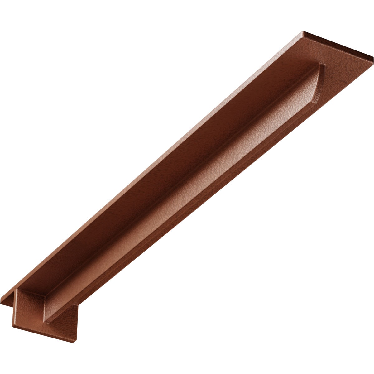 Ekena Millwork BKTM03X24X02HEHCO Heaton Hidden 24-in x 3-in x 2-in Copper Steel Countertop support bracket