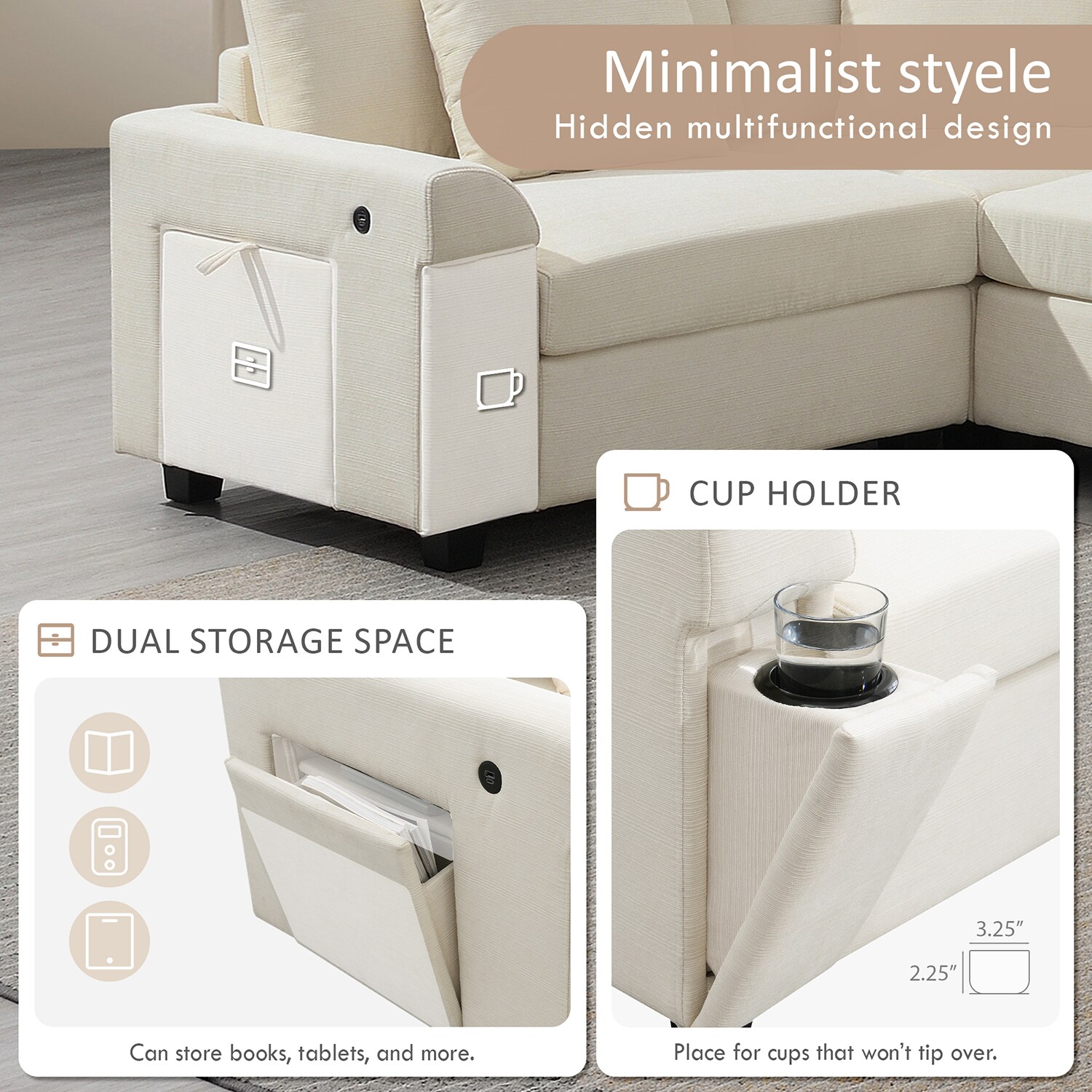GZMR GZ-GN3199A Sofas-Loveseats - View #6