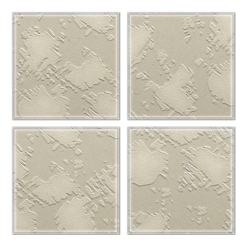 Instant Mosaic 4210103 Upscale Designs 32-Pack Multicolor 6-in x 6-in Glossy Glass Random Wall Tile