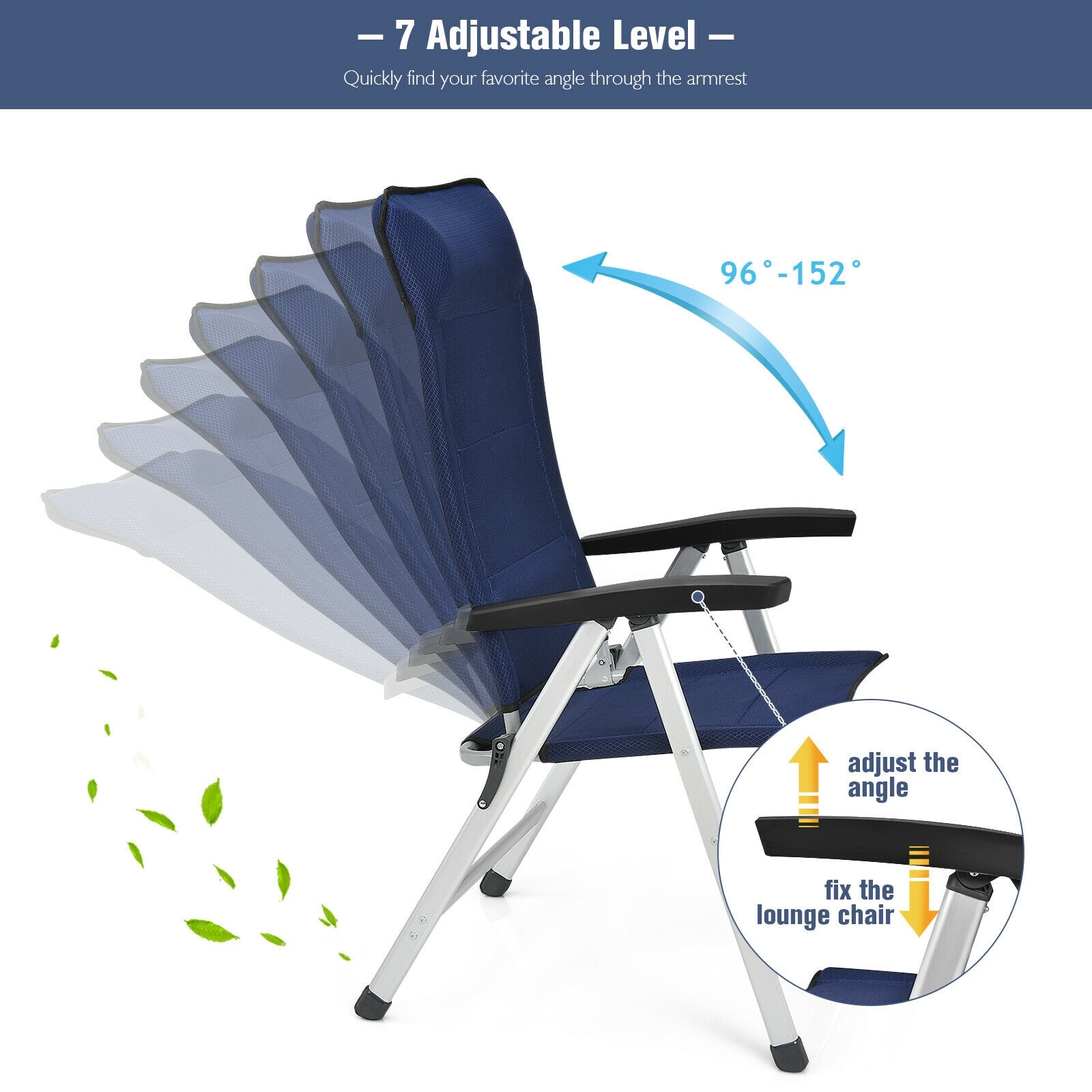 Forclover HYFE-70270BK2 Patio-Chairs - View #6