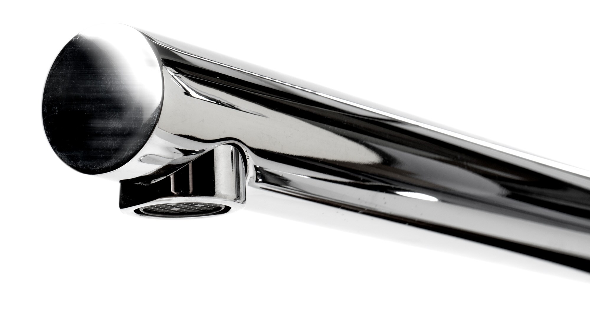 Polished Chrome 26" Commercial Spring Kitchen Faucet with Pull-out Spray