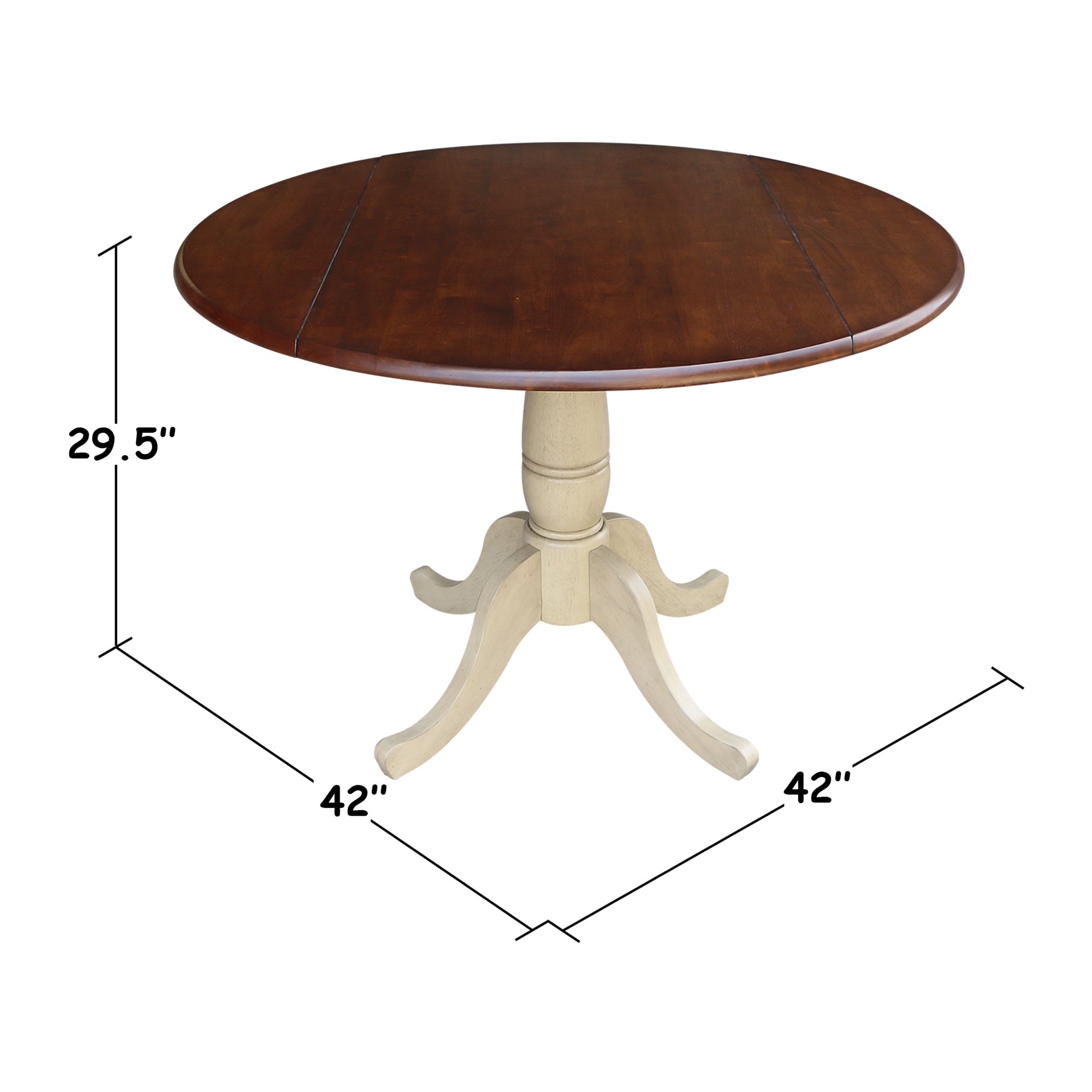 International Concepts K12-42DPT Dining-Tables - View #4