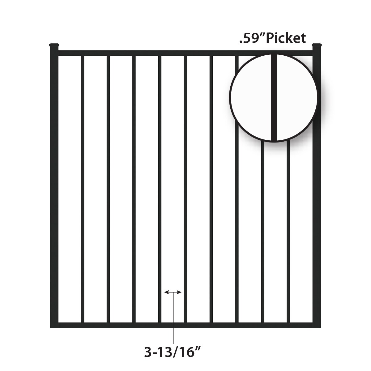 Ironcraft 833821 Fence-Gates - View #4
