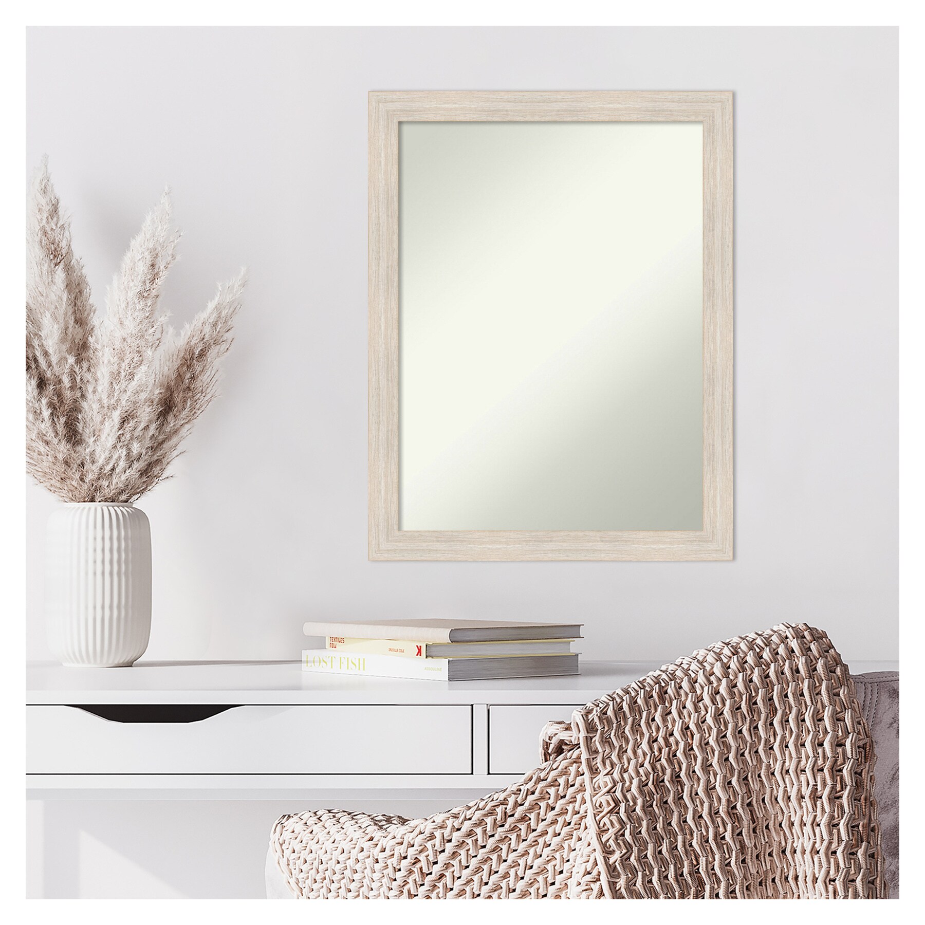 Hübsch】－880414 Nordic style oak floor-to-ceiling mirror full-length mirror  - Shop hubschtw Makeup Brushes - Pinkoi