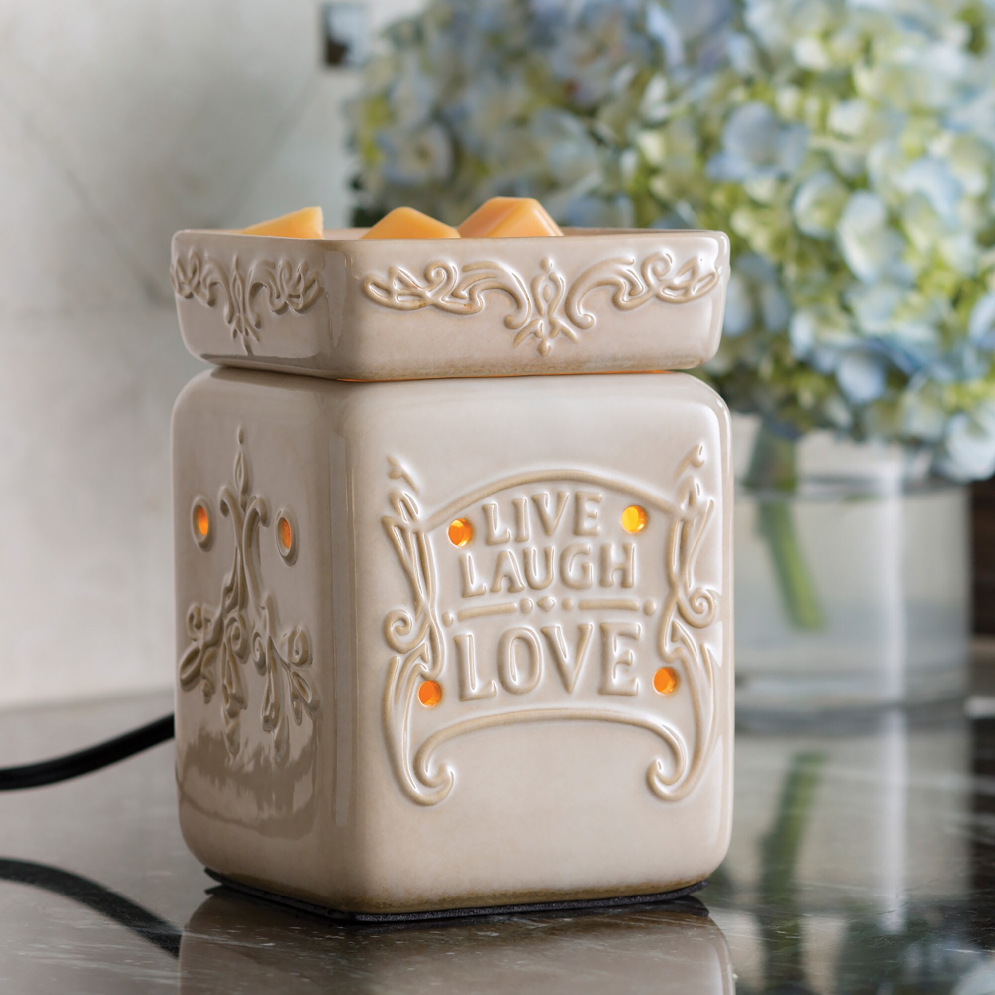 Candle Warmers Etc Fan Fragrance Wax Warmer Perennial