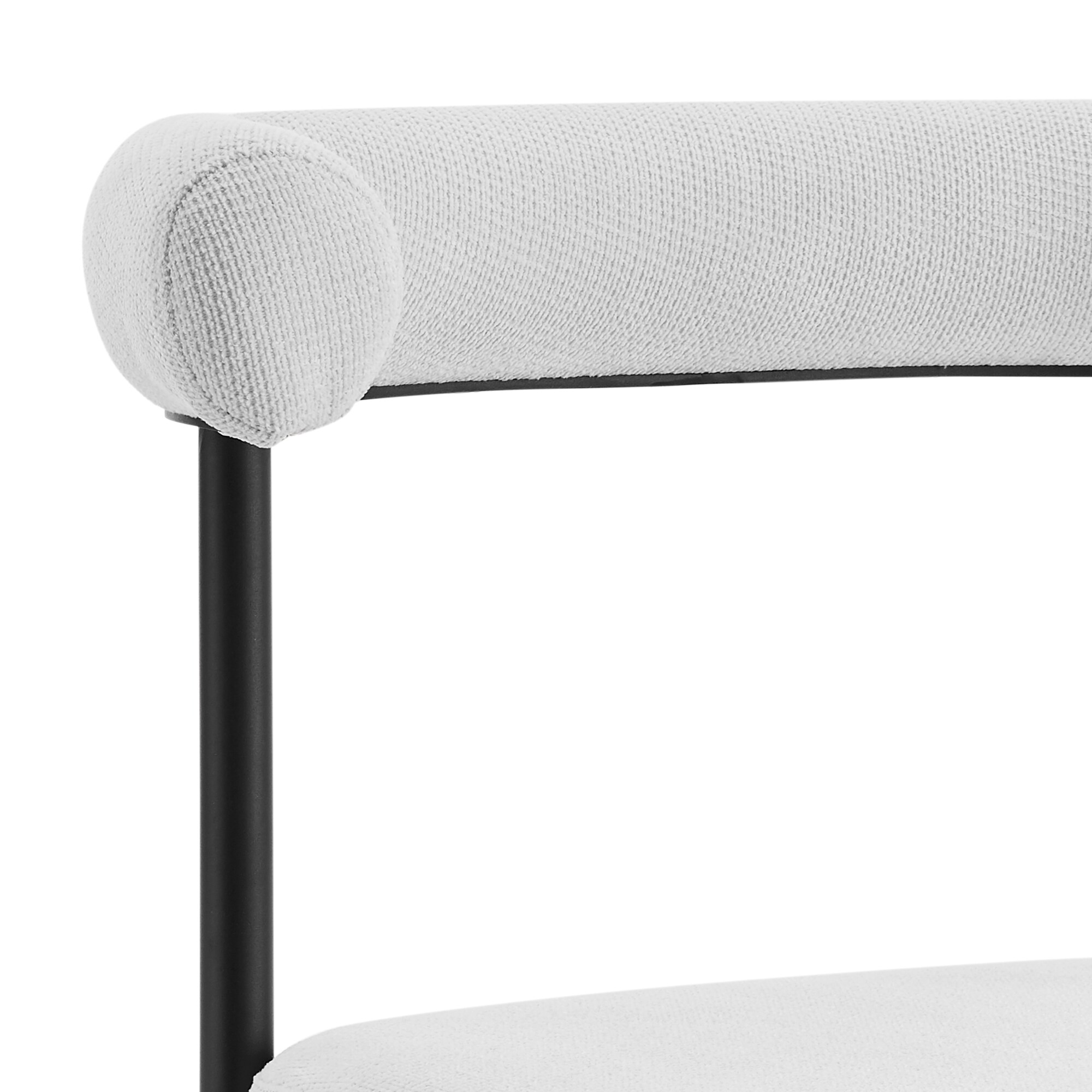 Armen Living LCSNSIBLKCR Dining-Chairs - View #7