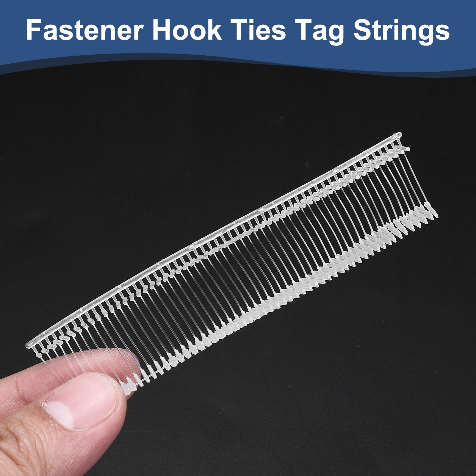 Unique Bargains 2500pcs Standard Tagging Fasteners Plastic Regular ...