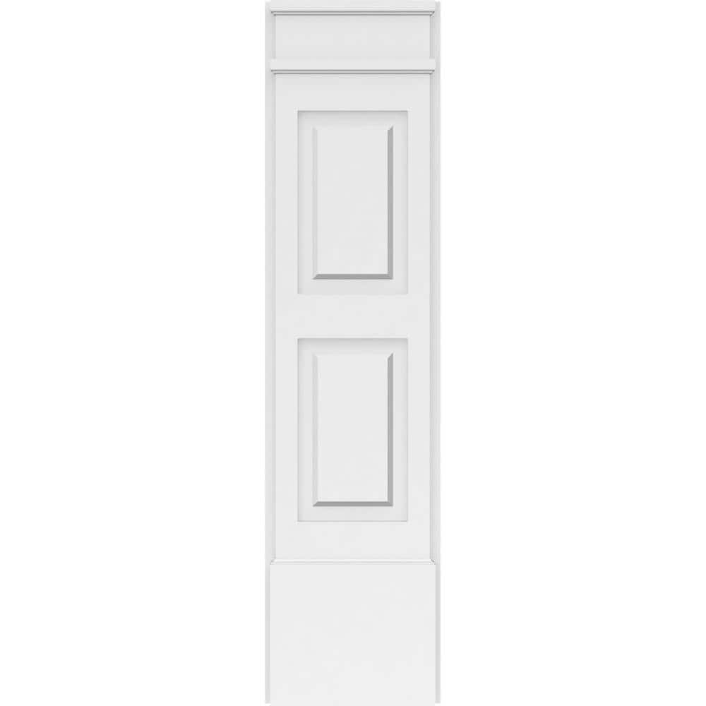 Ekena Millwork PILP12X048DRP02-2 Entry-Door-Casing-Accents - View #3