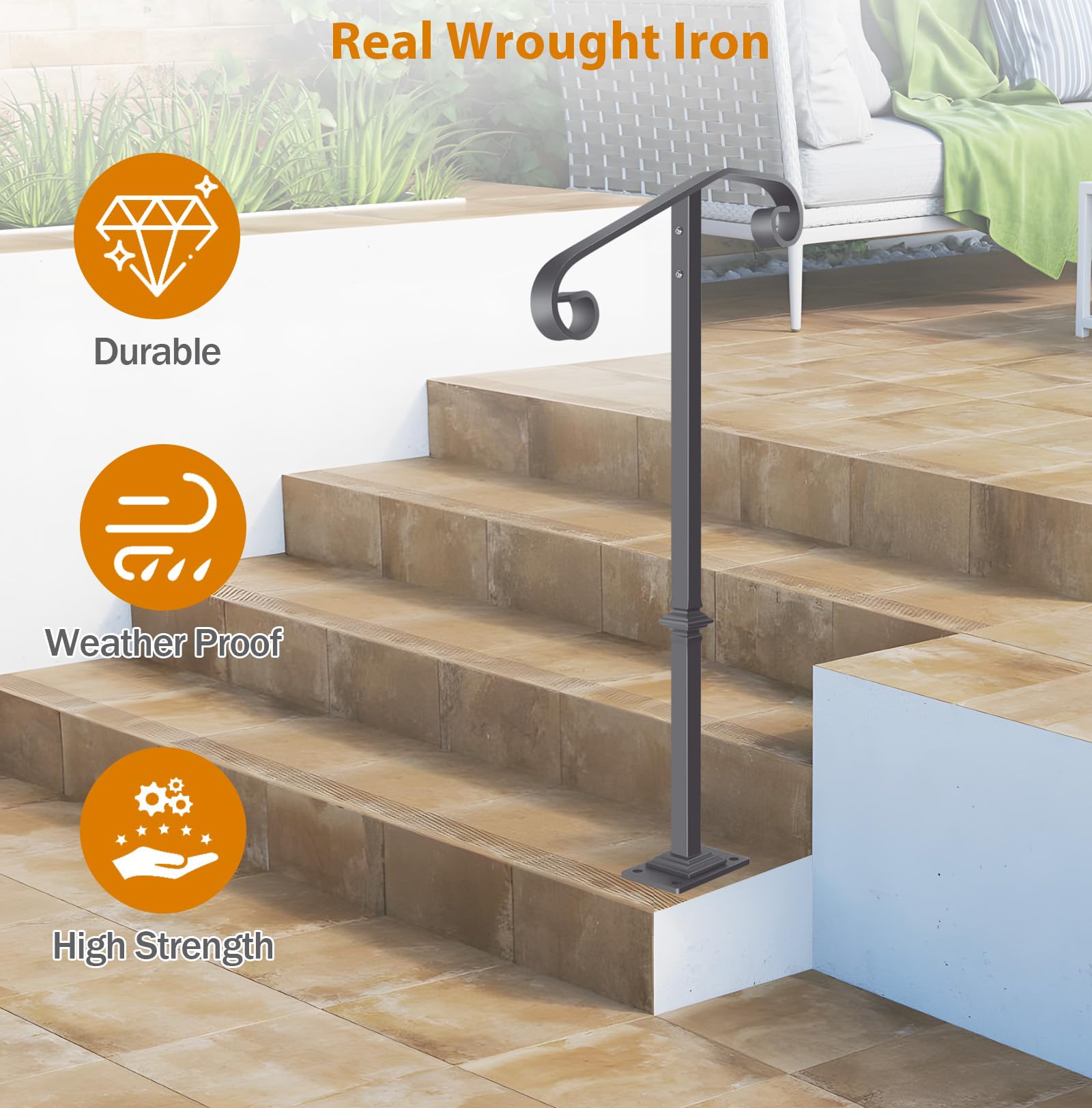 Afoxsos LAF0811F437 Interior-Stairpart-Railing - View #3
