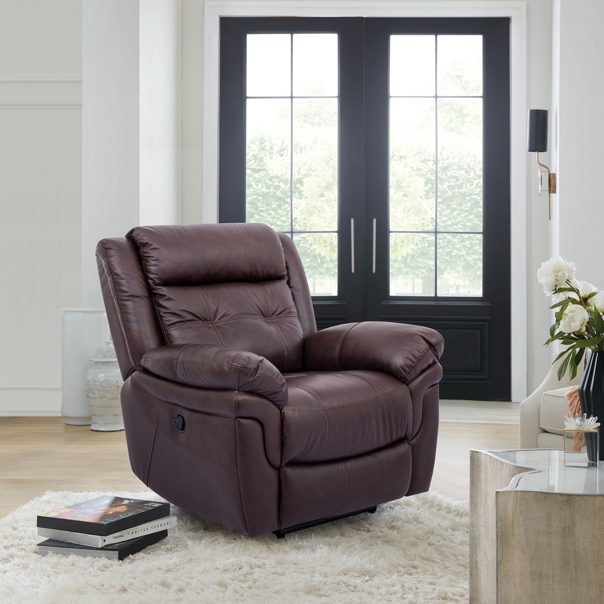 Armen Living LCMC1BR chairs - View #7