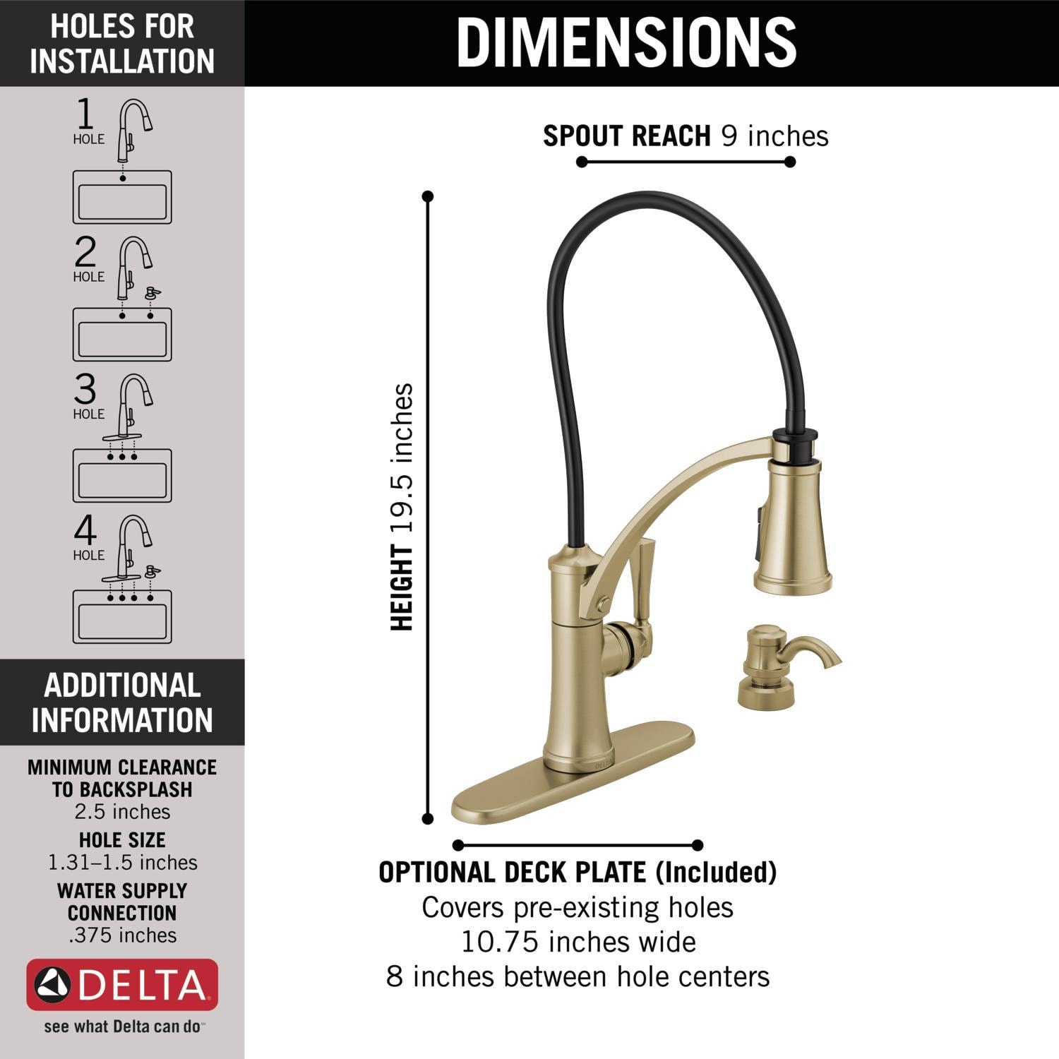 Delta 19744Z-CZSD-DST Kitchen-Faucets - View #4