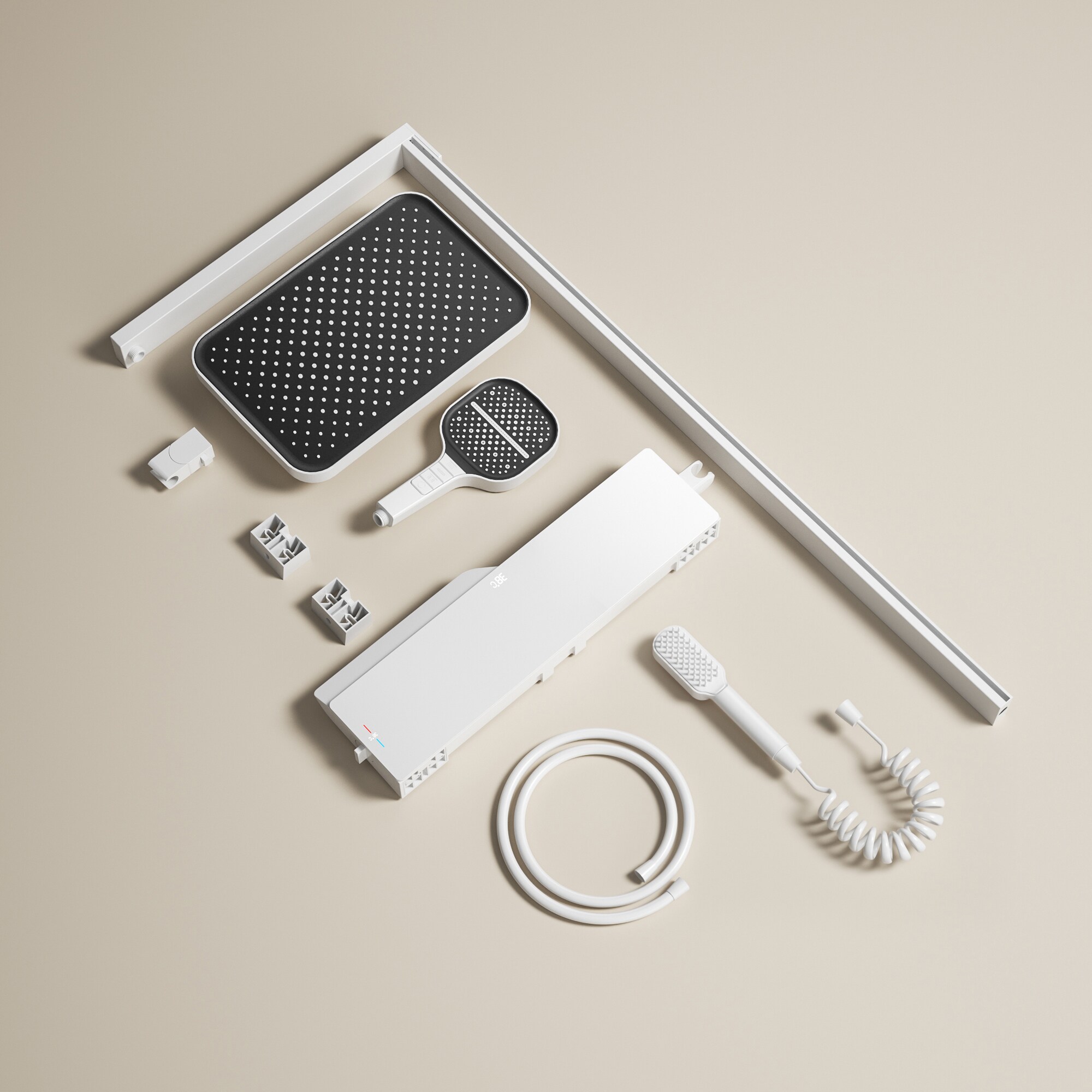 WELLFOR WB-1042 Showerhead-Bar-Panels - View #8