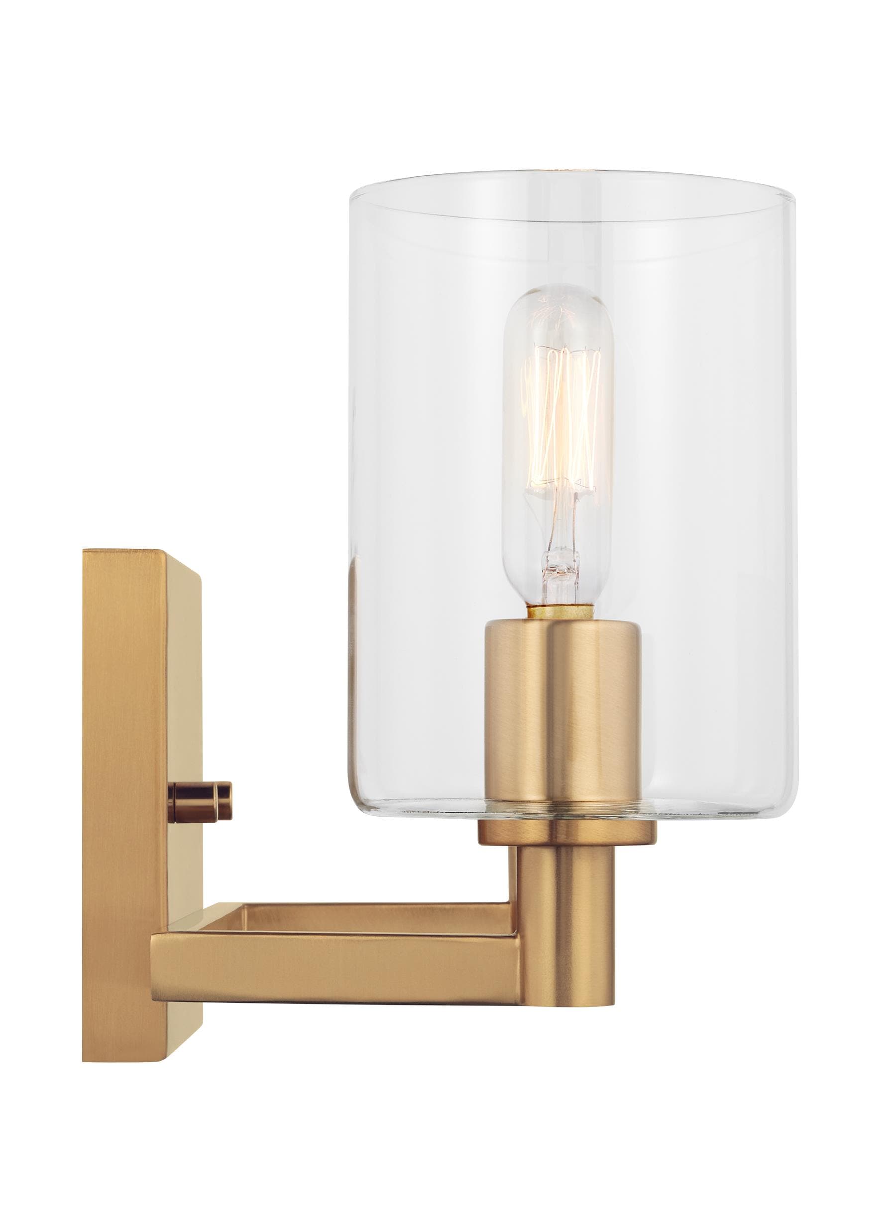 Generation Lighting Fullton 1425 In 2 Light Brass Moderncontemporary Vanity Light 4464202 848 9852