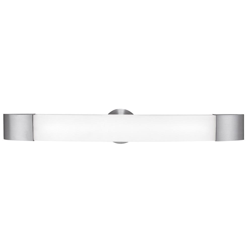 Access Lighting 31004LEDD-BS/OPL Aspen 4-in 1-Light Brushed Steel LED Transitional Vanity Light