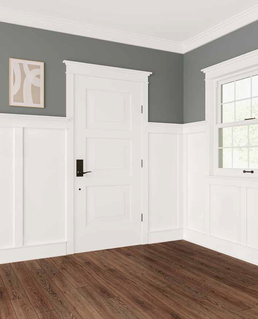 Royal Building Products 1-1/2-in x 8-ft Finished PVC Lattice Moulding