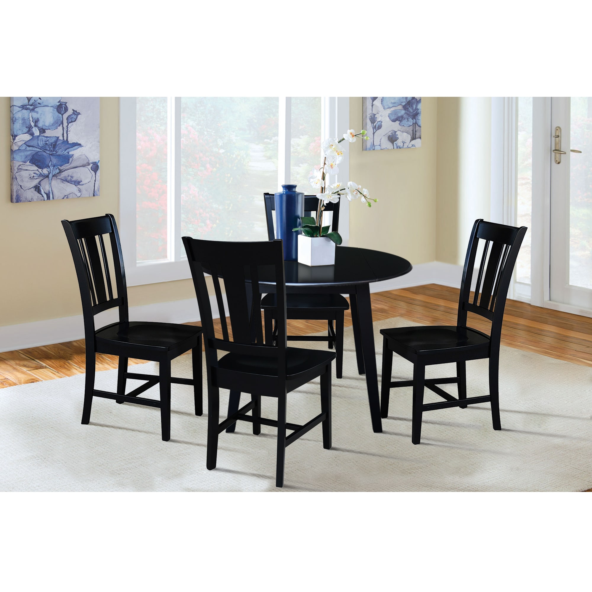 International Concepts K46-42DL-C10-4 Dining-Sets - View #2
