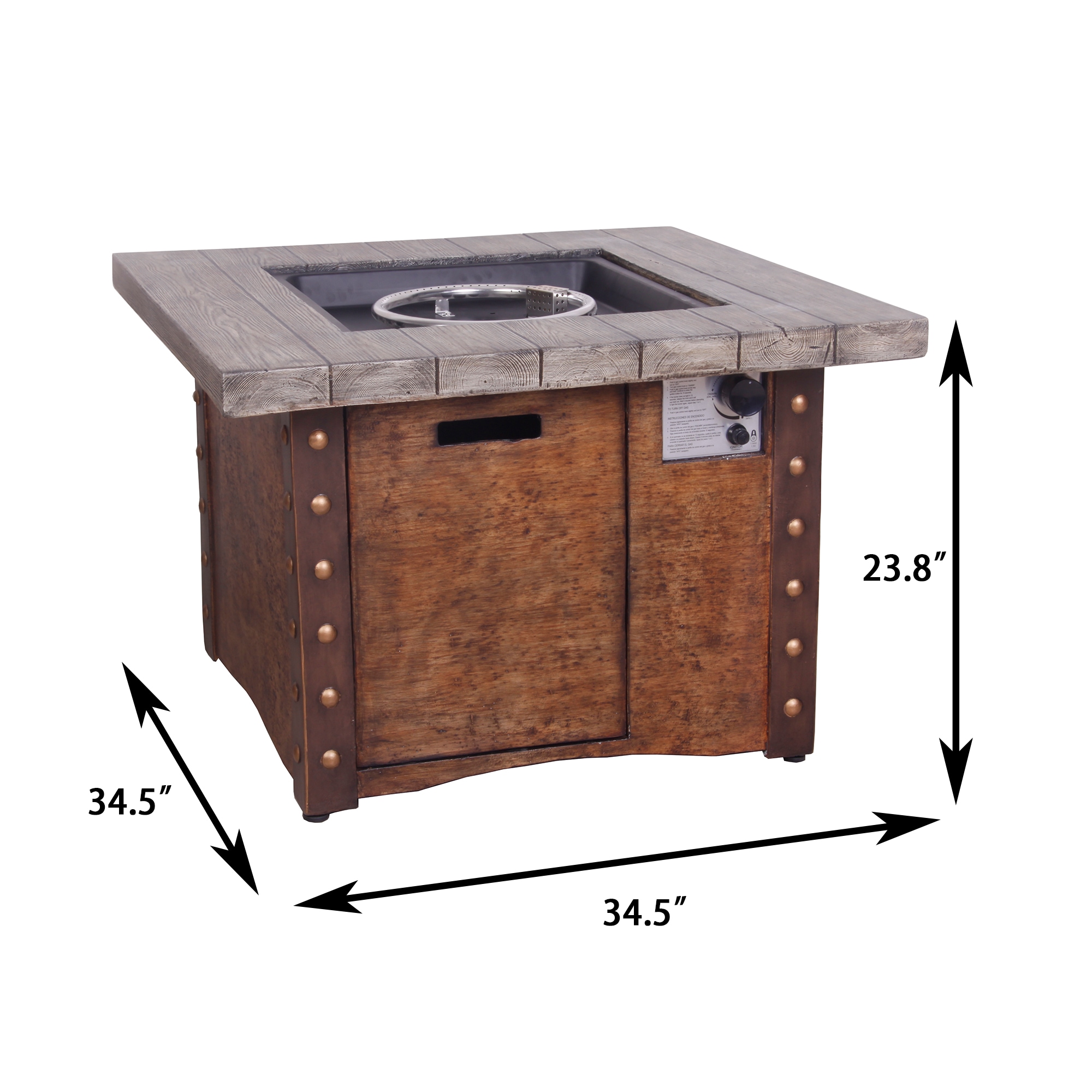 CASAINC WFEHAC-01-GYX4 Outdoor-Gas-Firepits - View #8