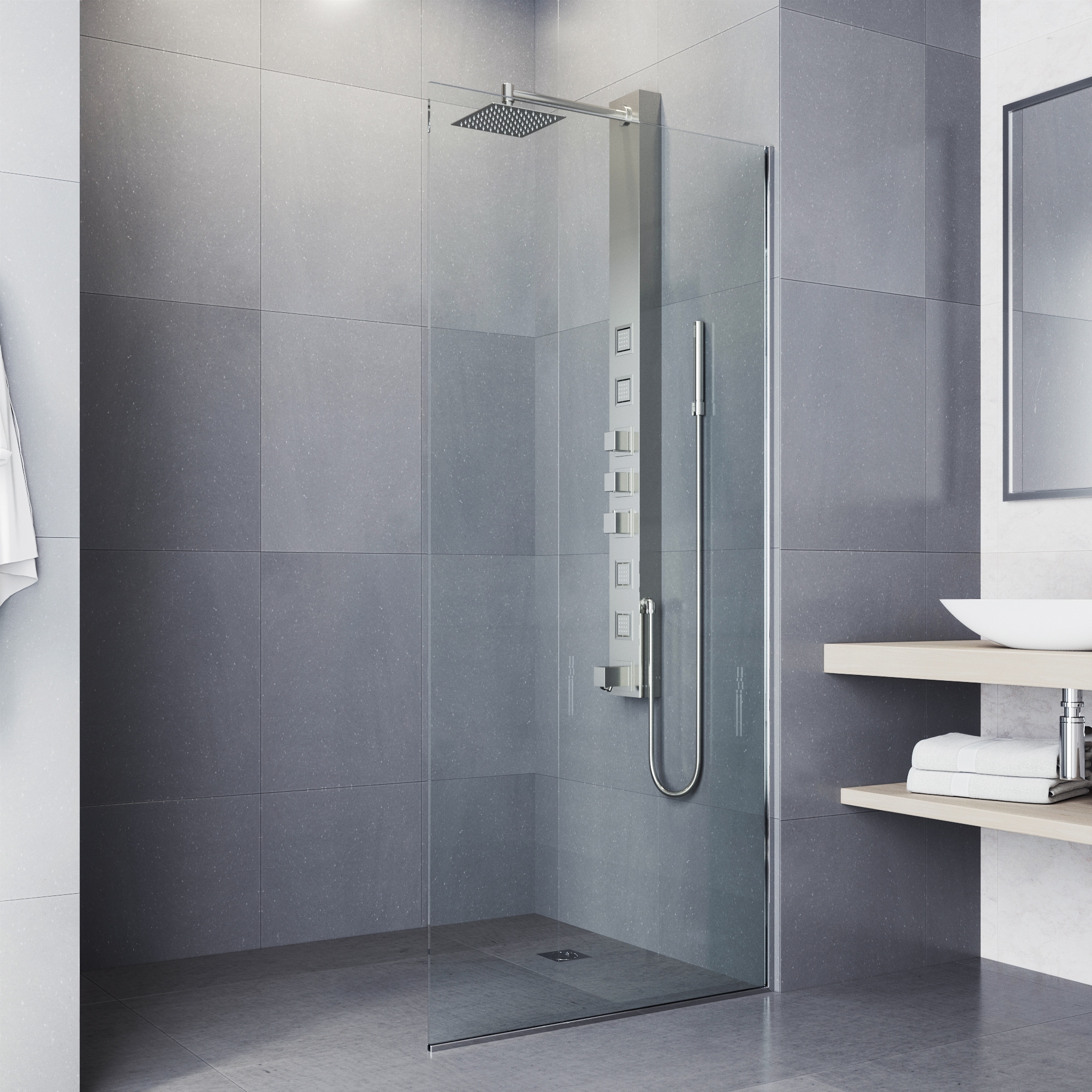 VIGO VG08023ST Showerhead-Bar-Panels - View #10