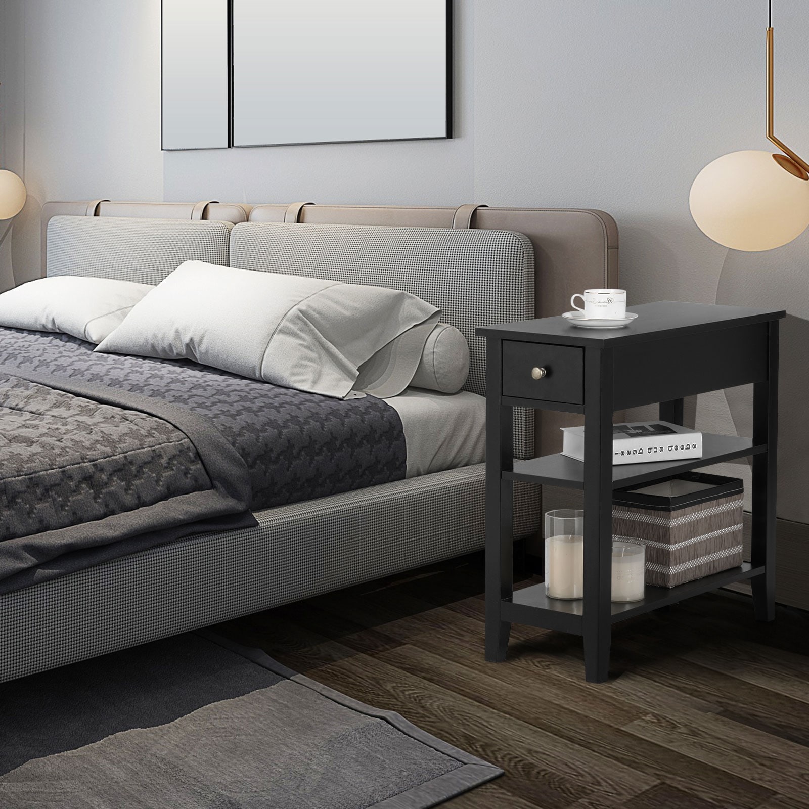 Slickblue D-CO-KB19516WH End-Tables - View #2