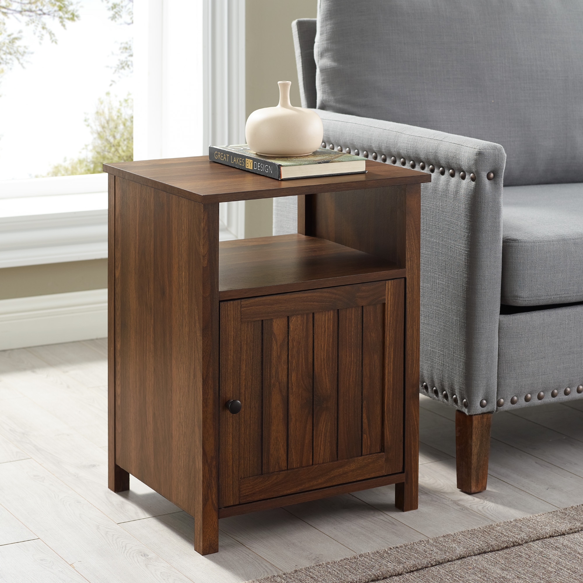 Walker Edison LWF18CRASTDW End-Tables - View #2