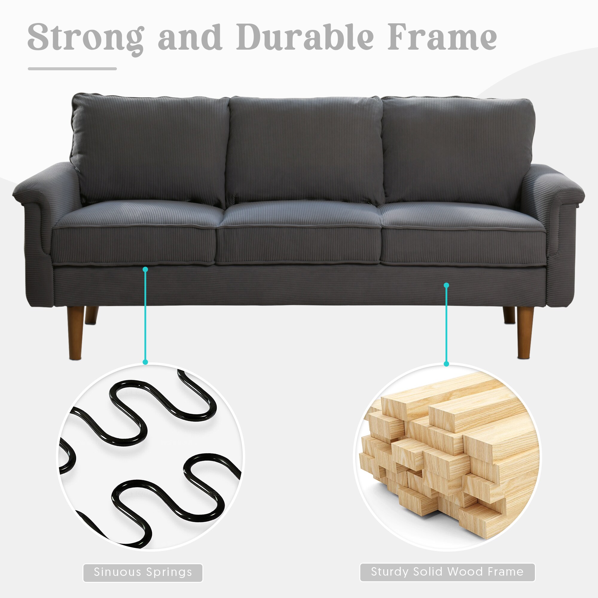 weaxty HMBGLS990 Sofas-Loveseats - View #3