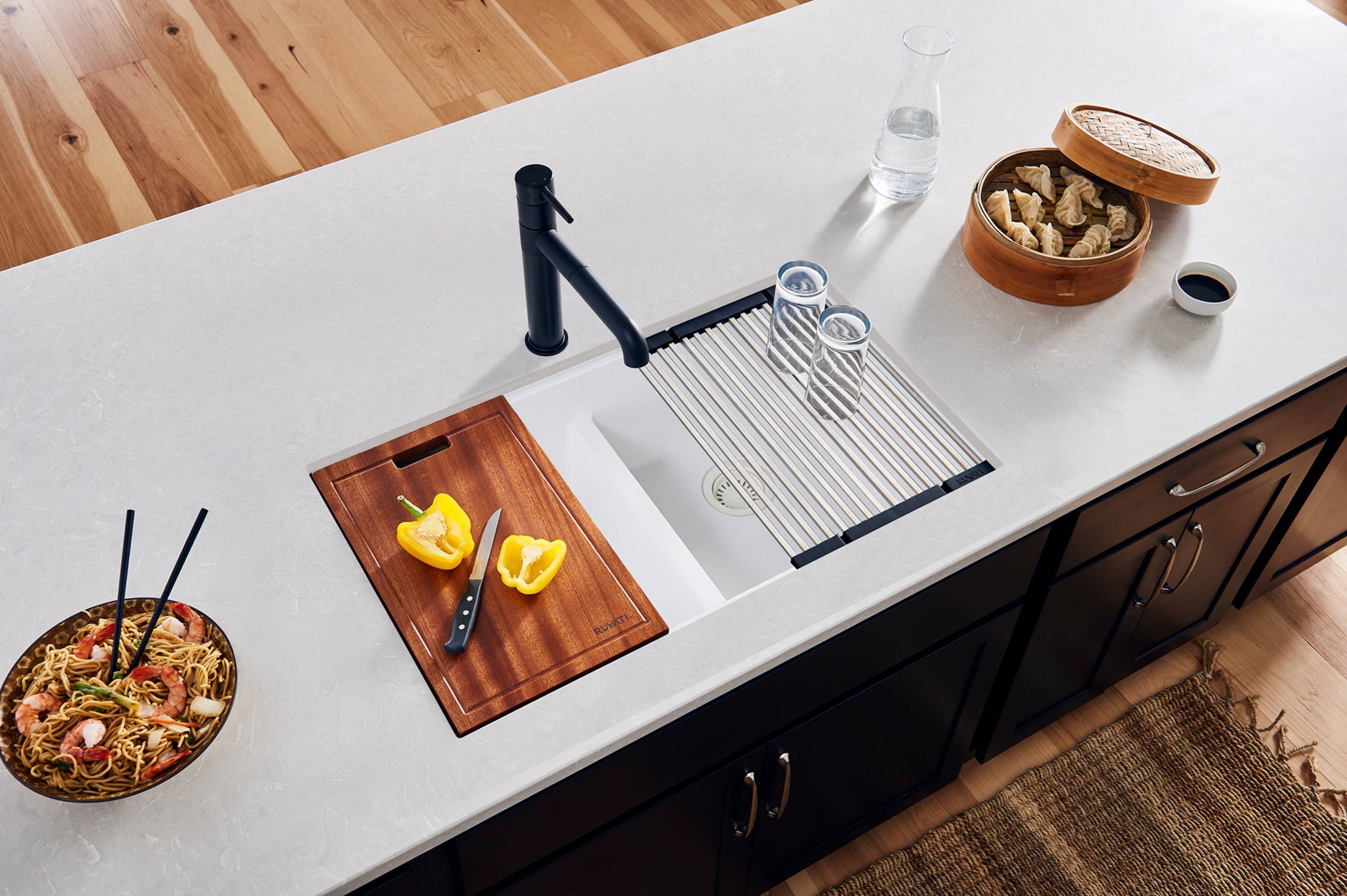 Ruvati RVG2343WH Kitchen-Sinks - View #11