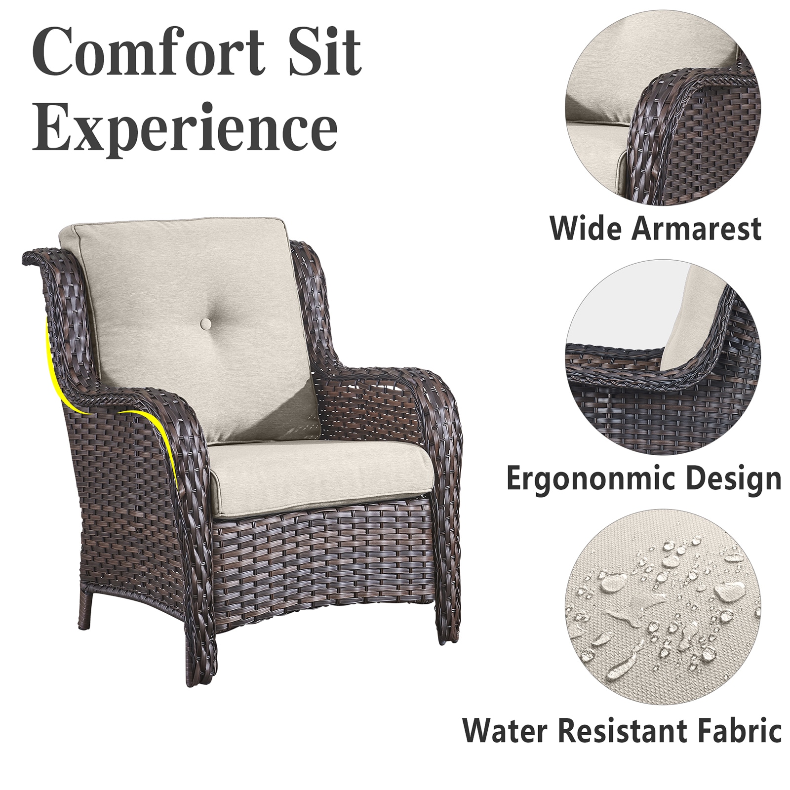 Rilyson FS006025-2 Patio-Chairs - View #5