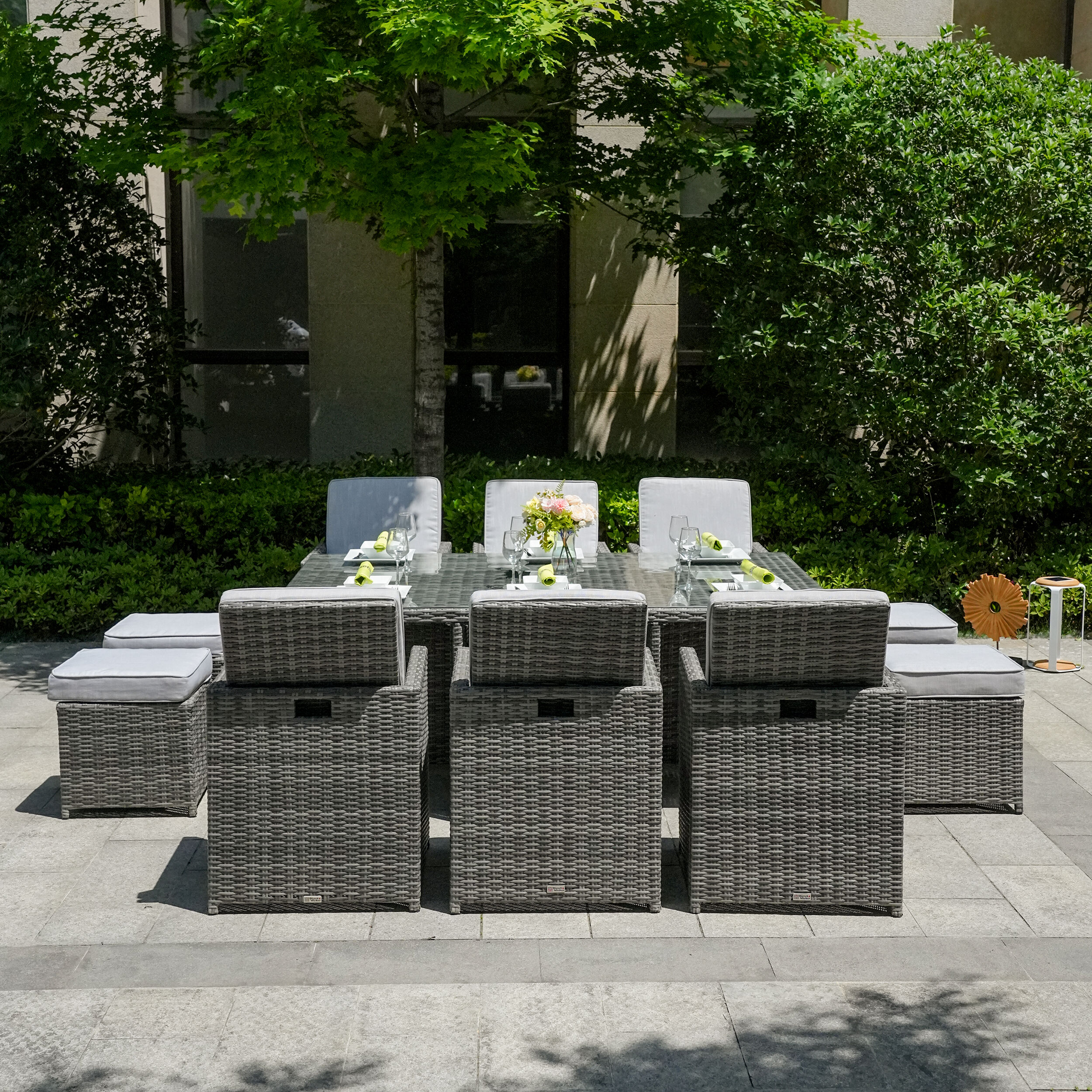 Moda Furnishings CMAD-3234-GR Patio-Dining-Sets - View #3