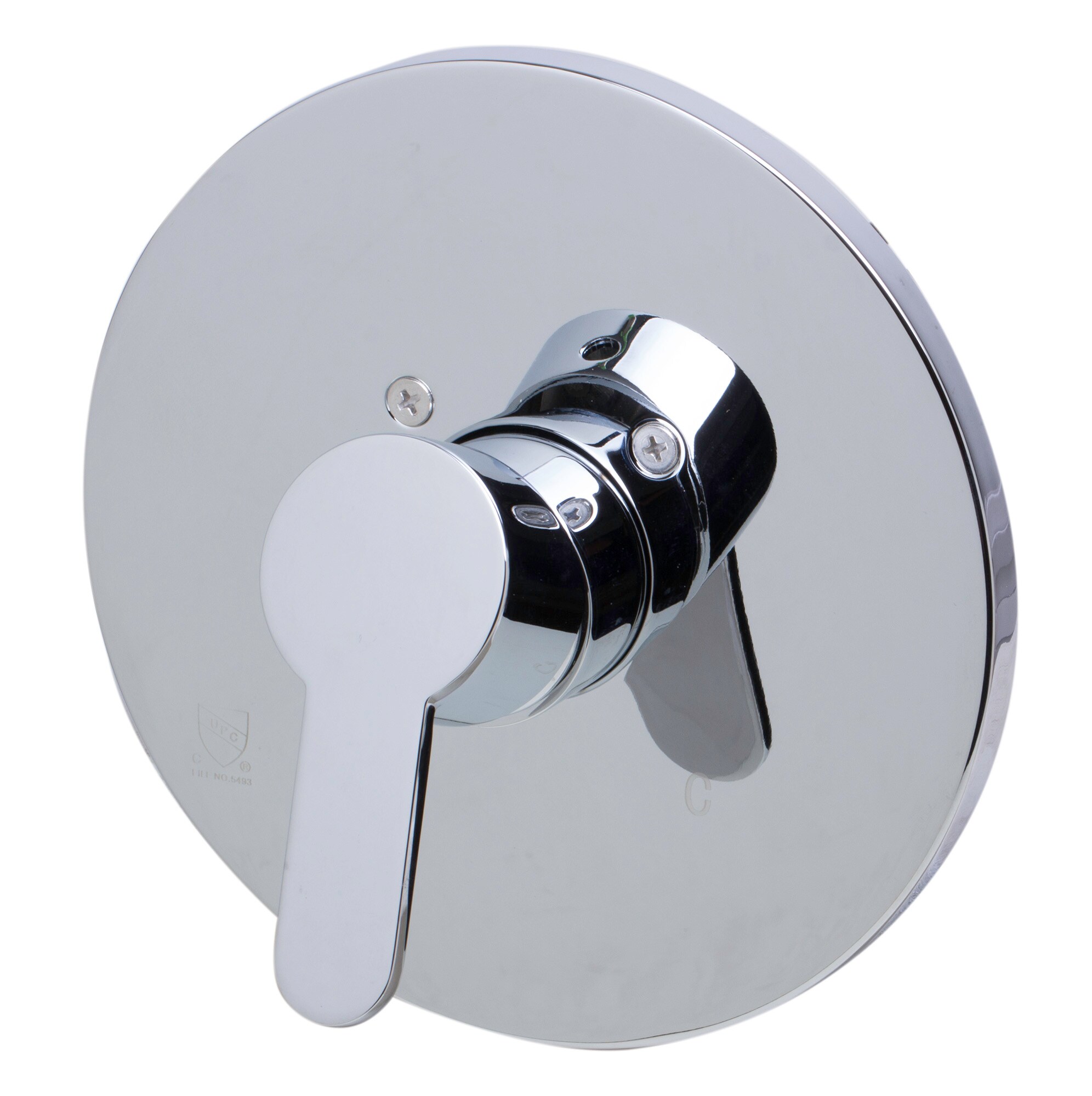 ALFI AB3001-PC ALFI brand 1/2-in ID MNPT x 1/2-in OD MNPT Brass Volume control valve