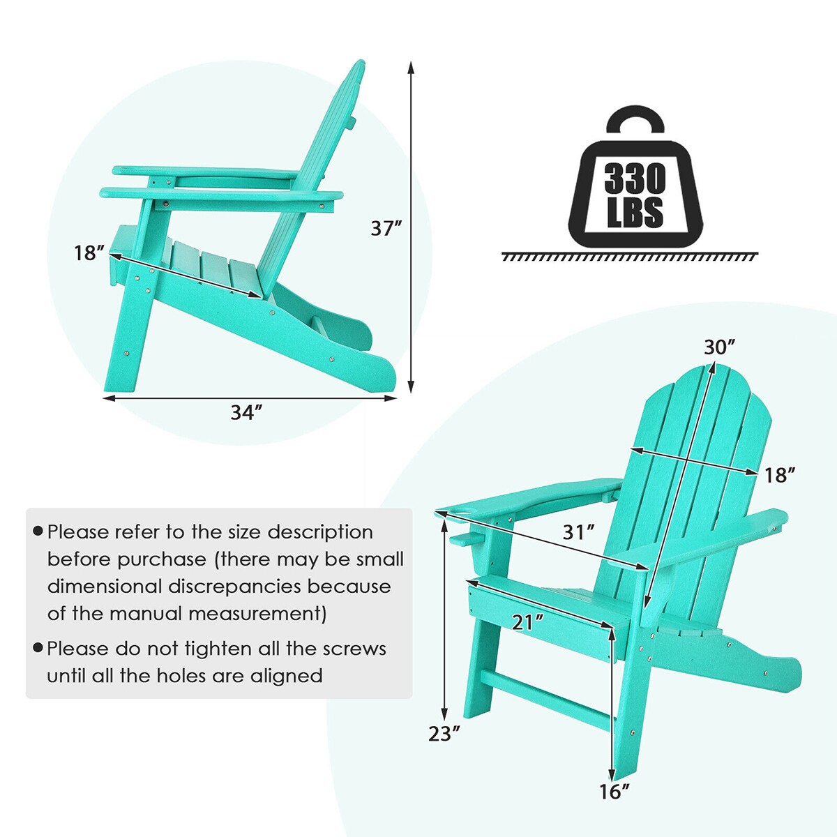 WELLFOR TDG10292TU Patio-Chairs - View #5