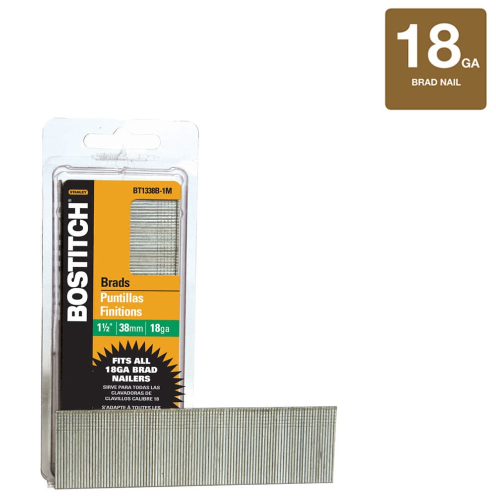 Bostitch 1-3/4-in 18-Gauge Straight Coated Collated Finish Nails in the  Brads & Finish Nails department at Lowes.com