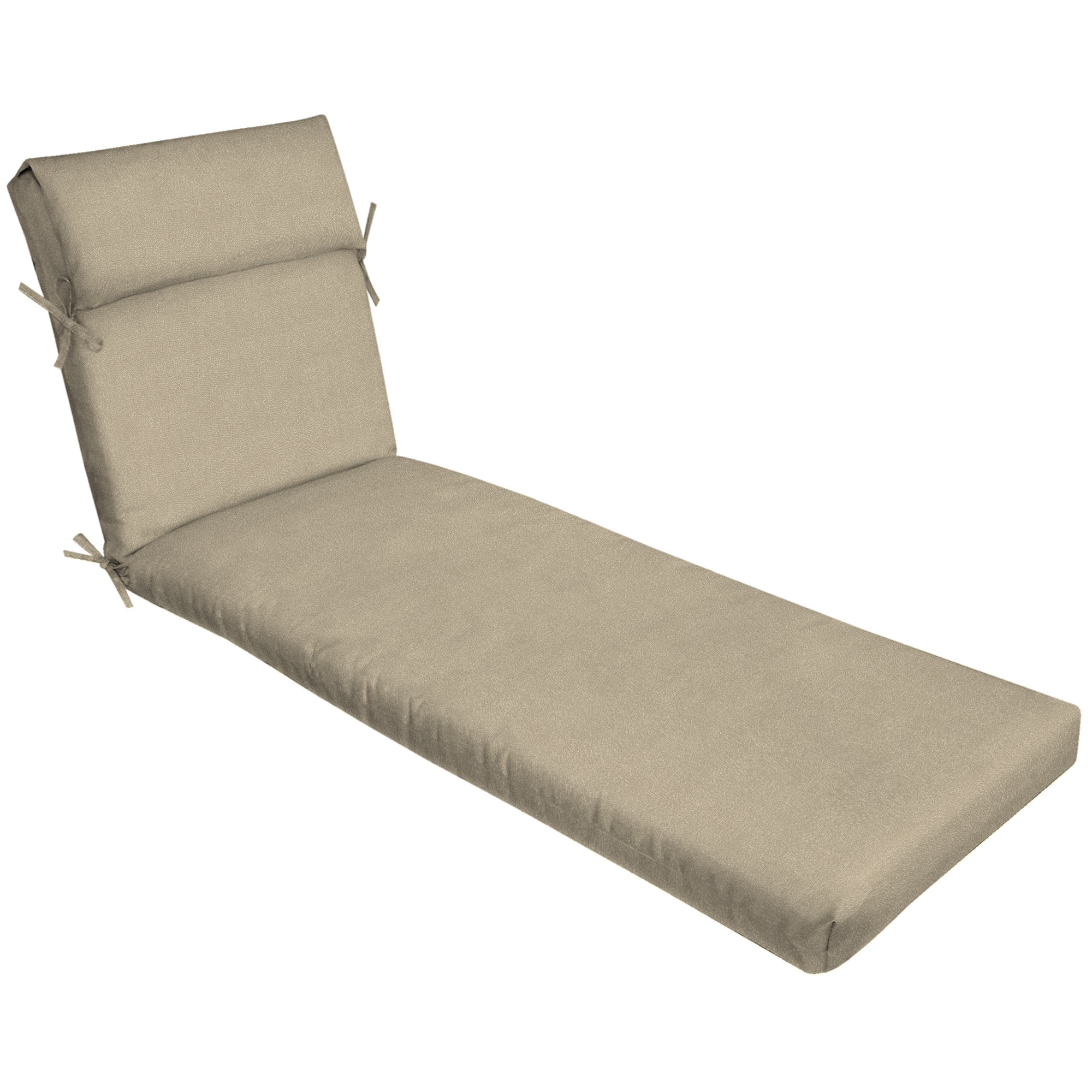 Details about   Allen Roth Wheat Patio Chaise Lounge Chair Cushion 