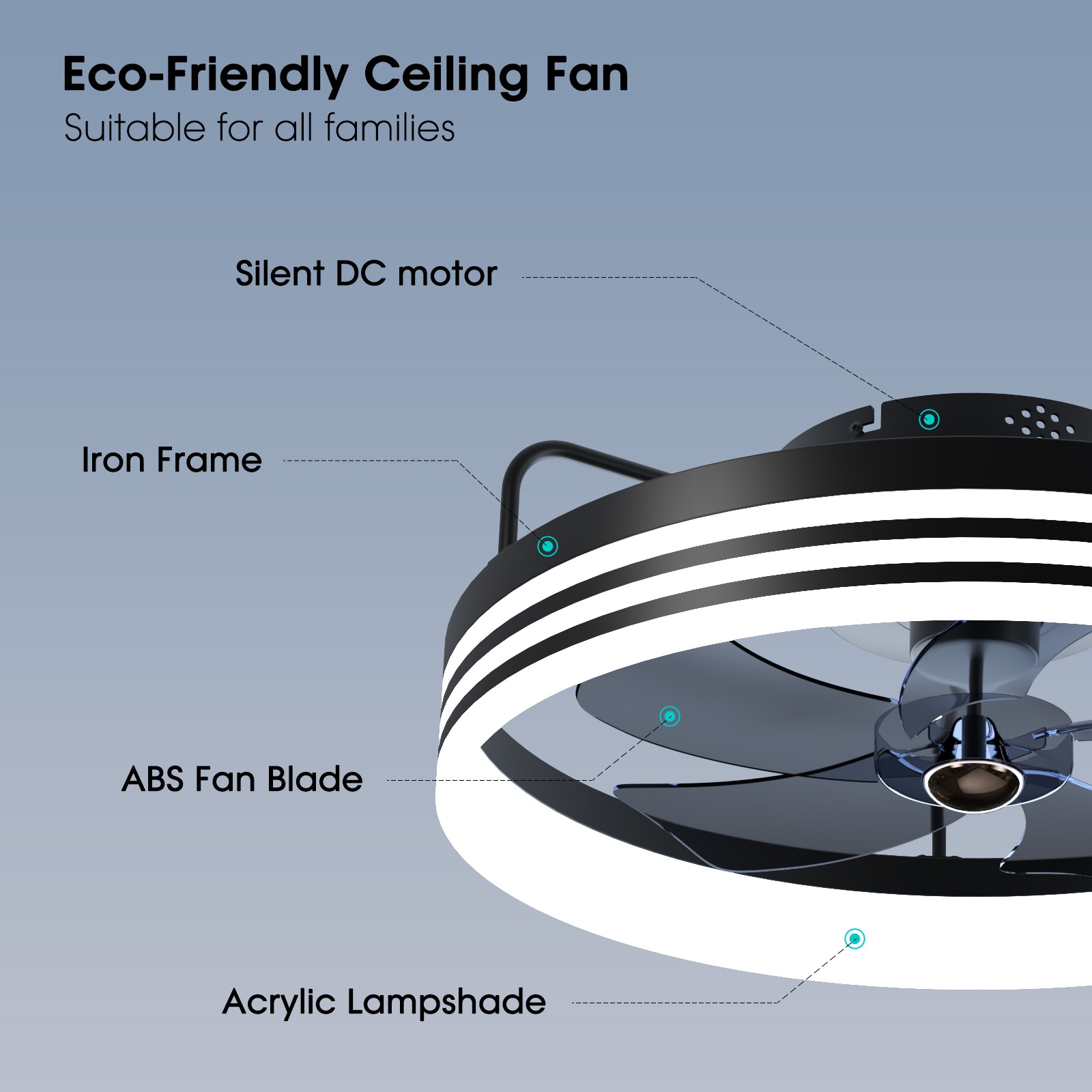 SILJOY CFL-1105 Ceiling-Fans - View #4