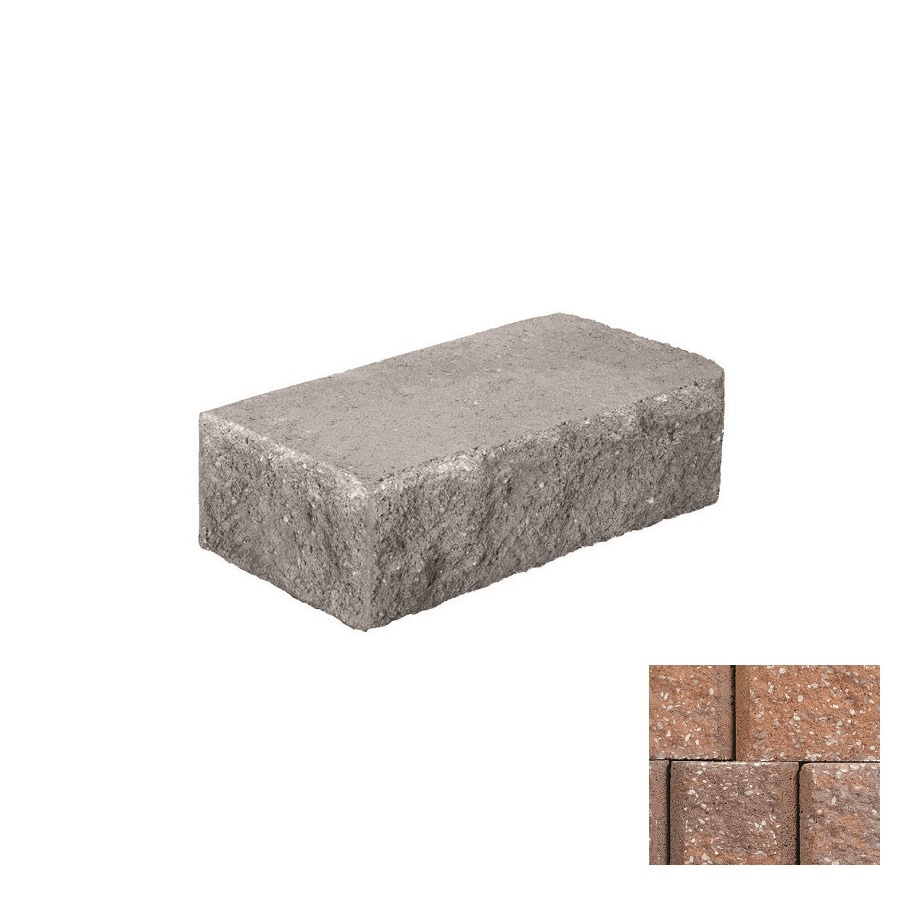 Belgard 16200376 6-in H x 18-in L x 9-in D Gascony Tan Concrete Retaining Wall Block