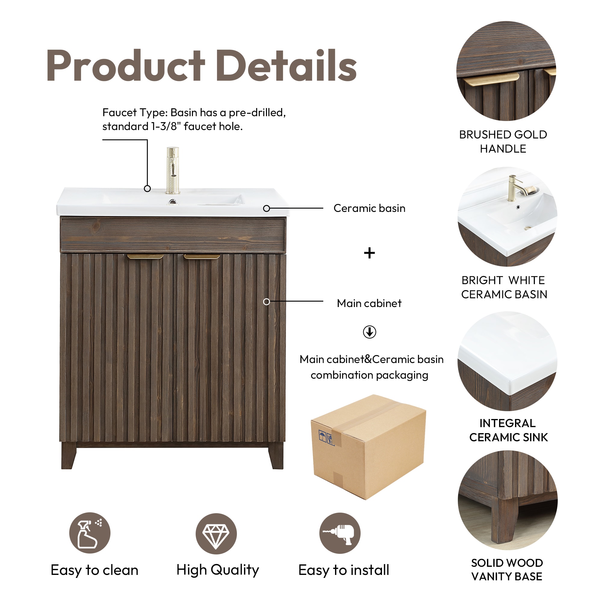 Vinnova 707630-SA-WH Bath-Vanity-Combo - View #12
