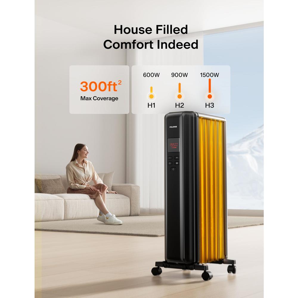 PELONIS PSHO06MR6ASB Portable-Electric-Heat - View #10