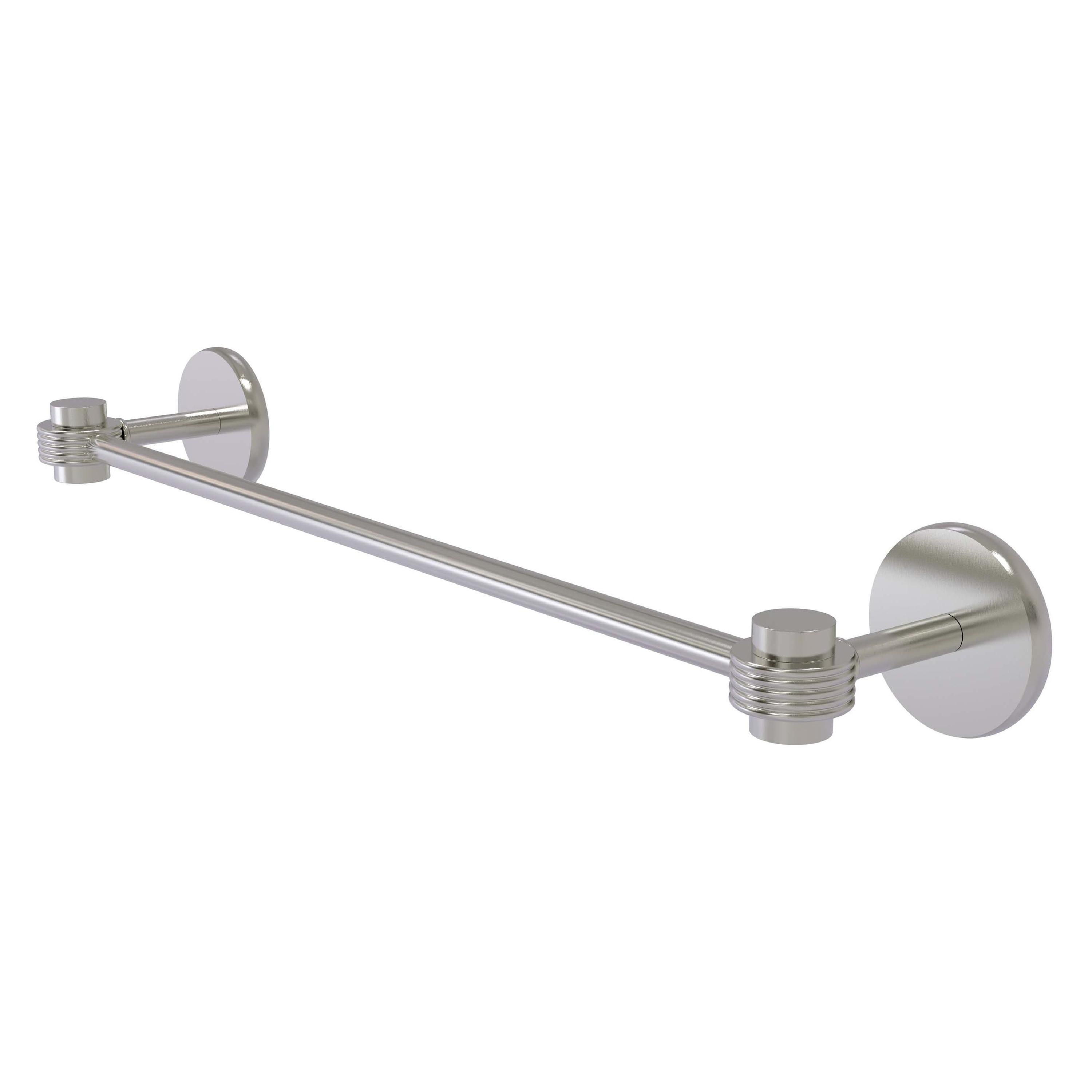 Allied Brass 7131G/24-SN Satellite Orbit One 24-in Satin Nickel Wall mount Single Towel Bar