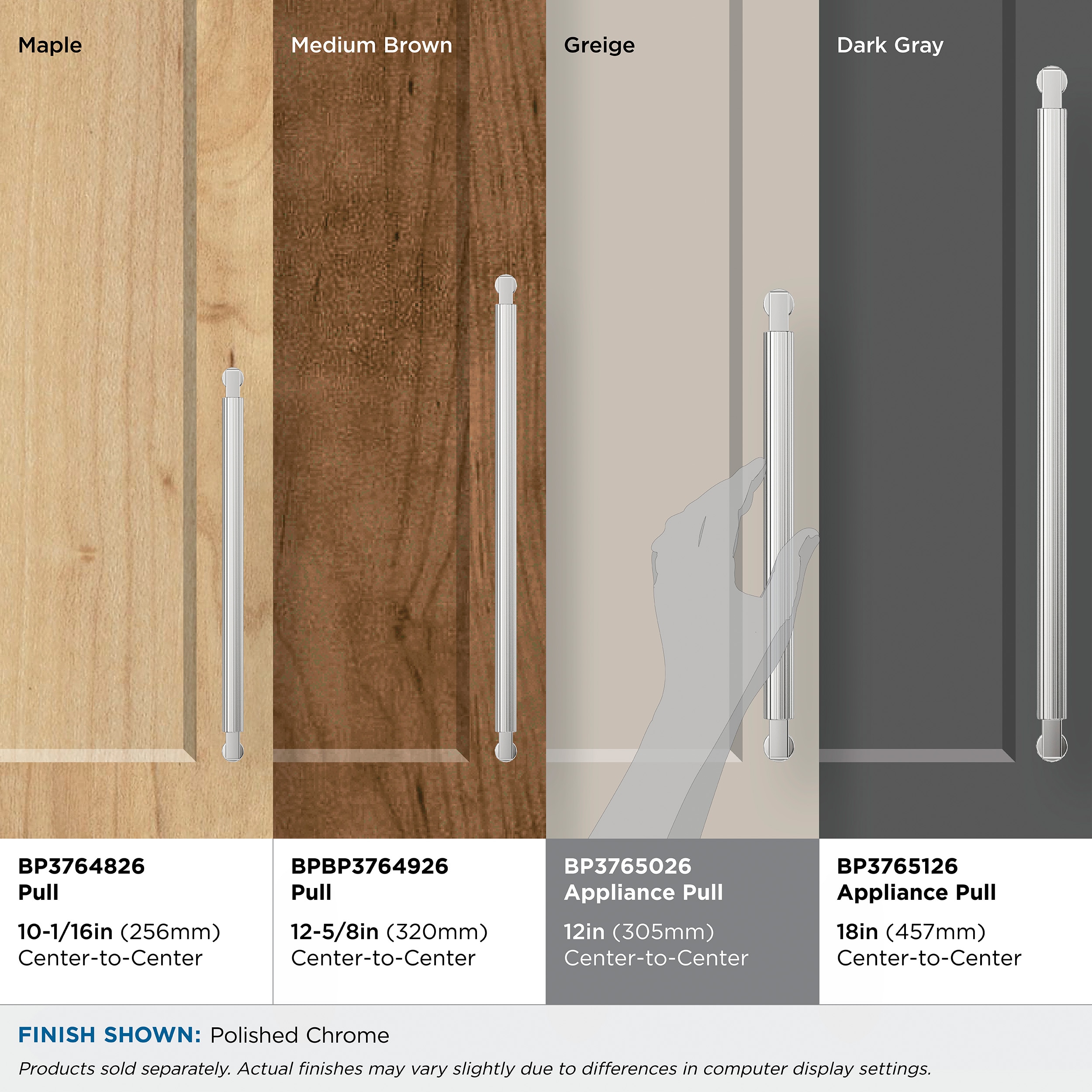 Amerock BP3765026 Cabinet-Pulls - View #7