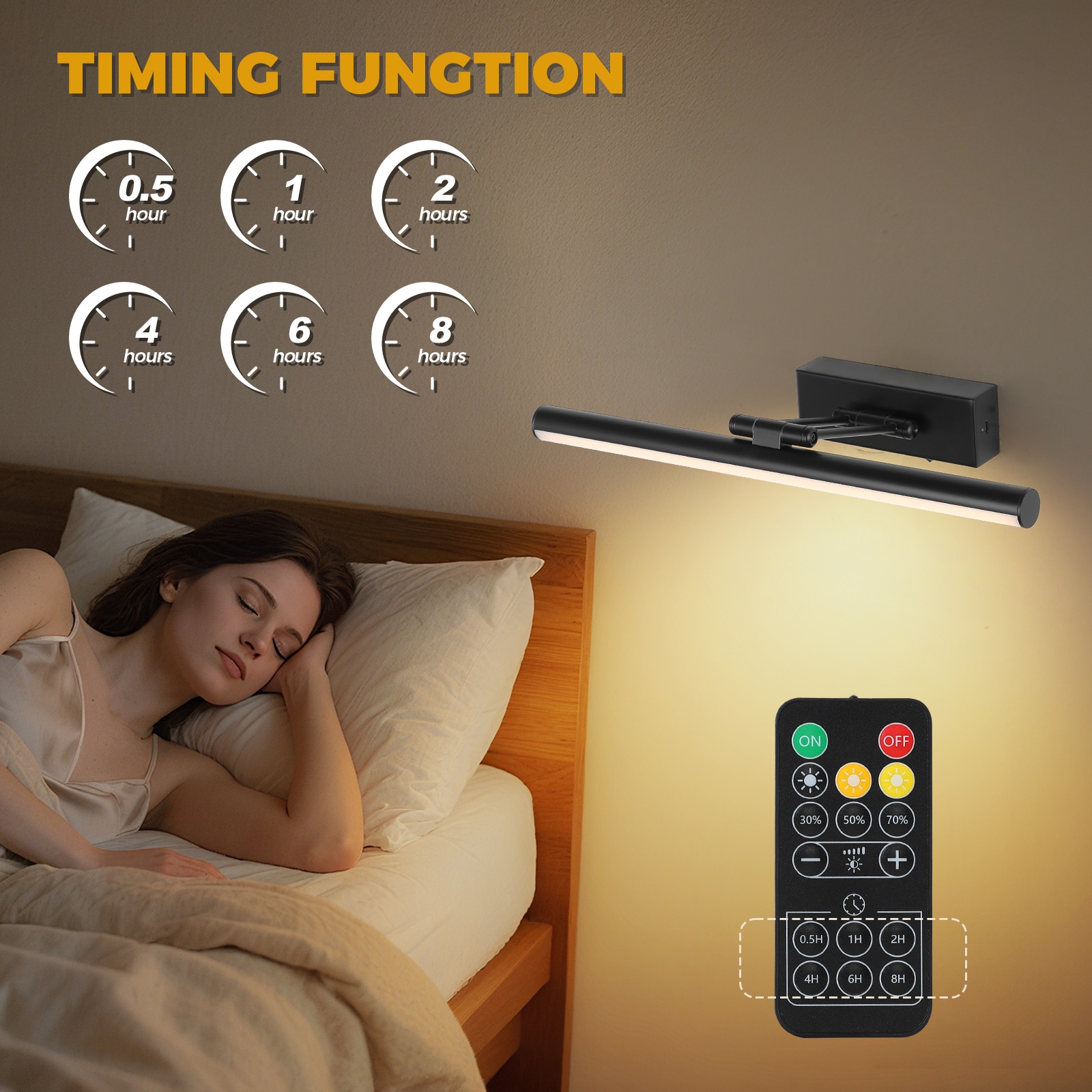 DAYAUM DYM-B6-BK-3W-CX-AZ Picture-Lighting - View #4