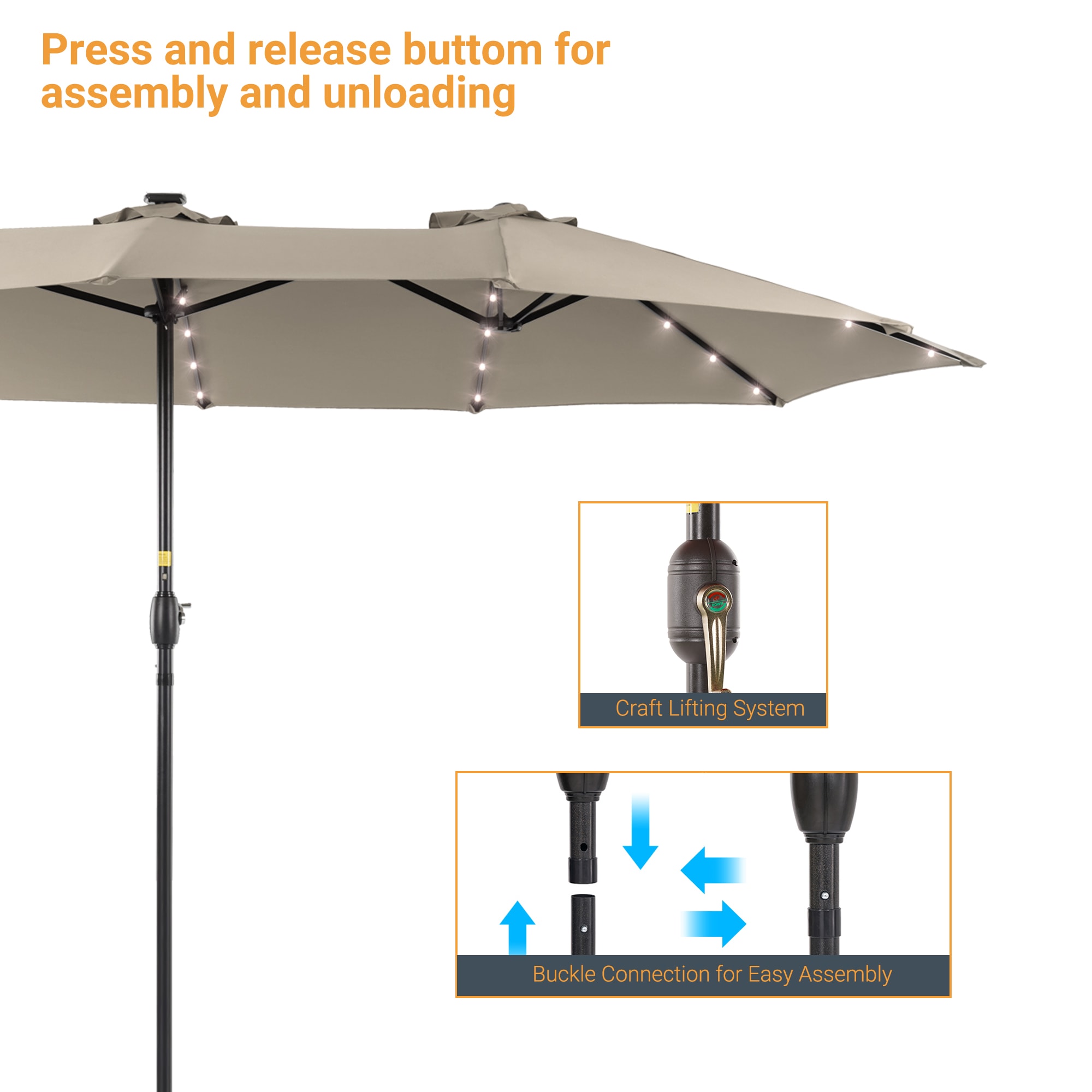ACEGOSES LW-99GY Umbrellas-2 - View #4