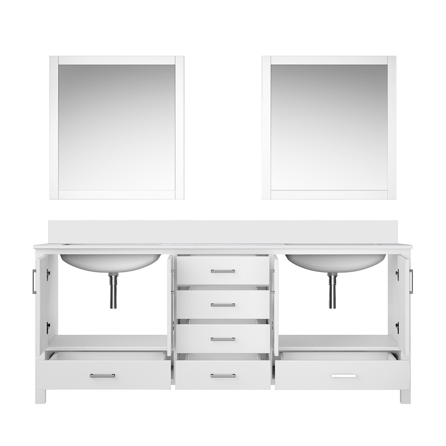 Lexora LJ342280DAWQM30 Bath-Vanity-Combo - View #4