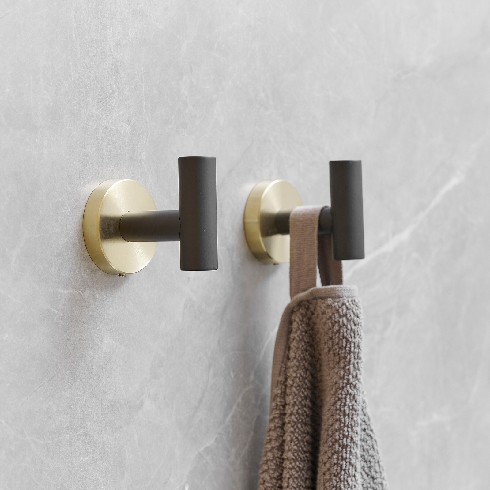 BWE A-91004-4-GBK-1 Robe-Hooks - View #2
