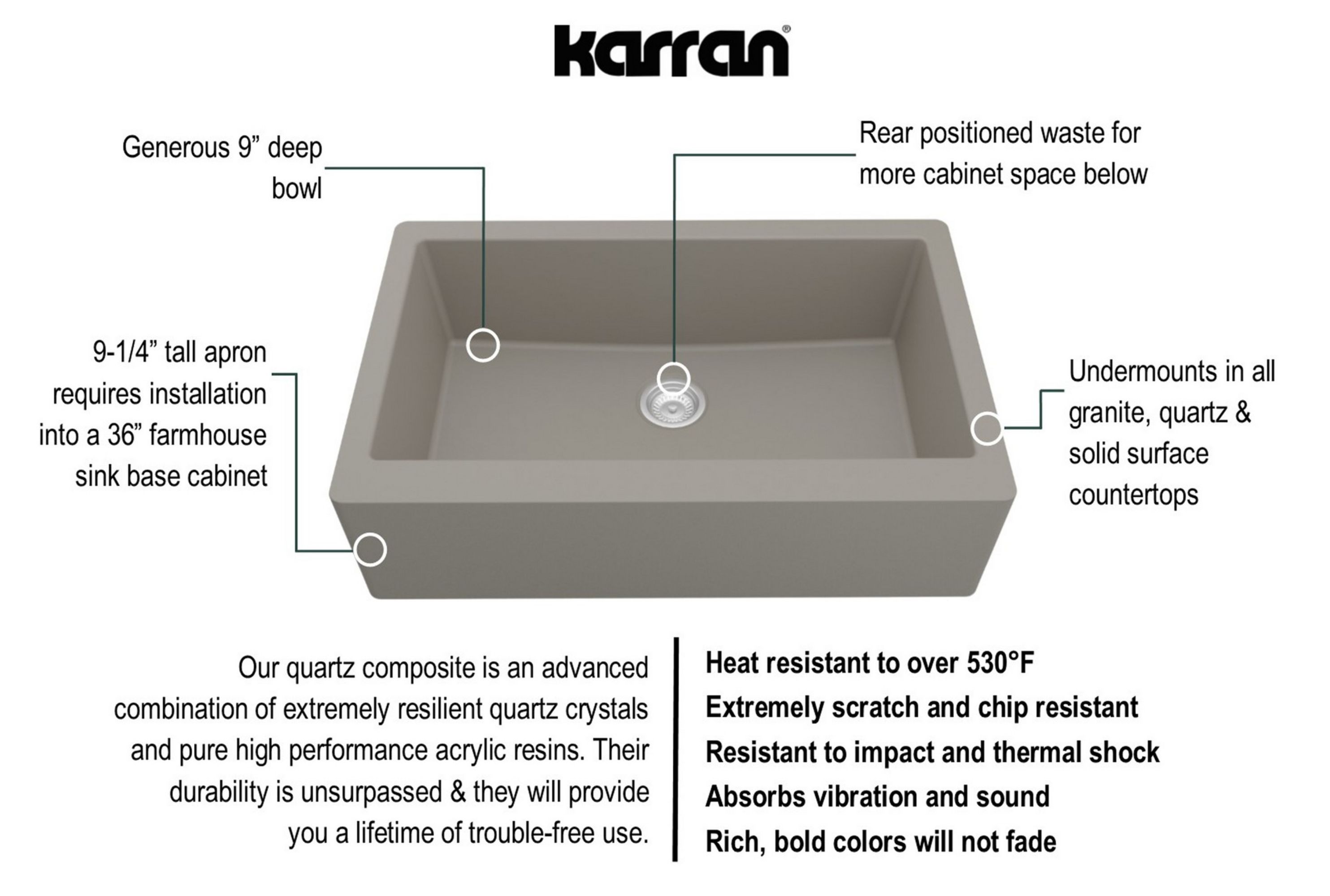 Karran QA-740-CN Kitchen-Sinks - View #4