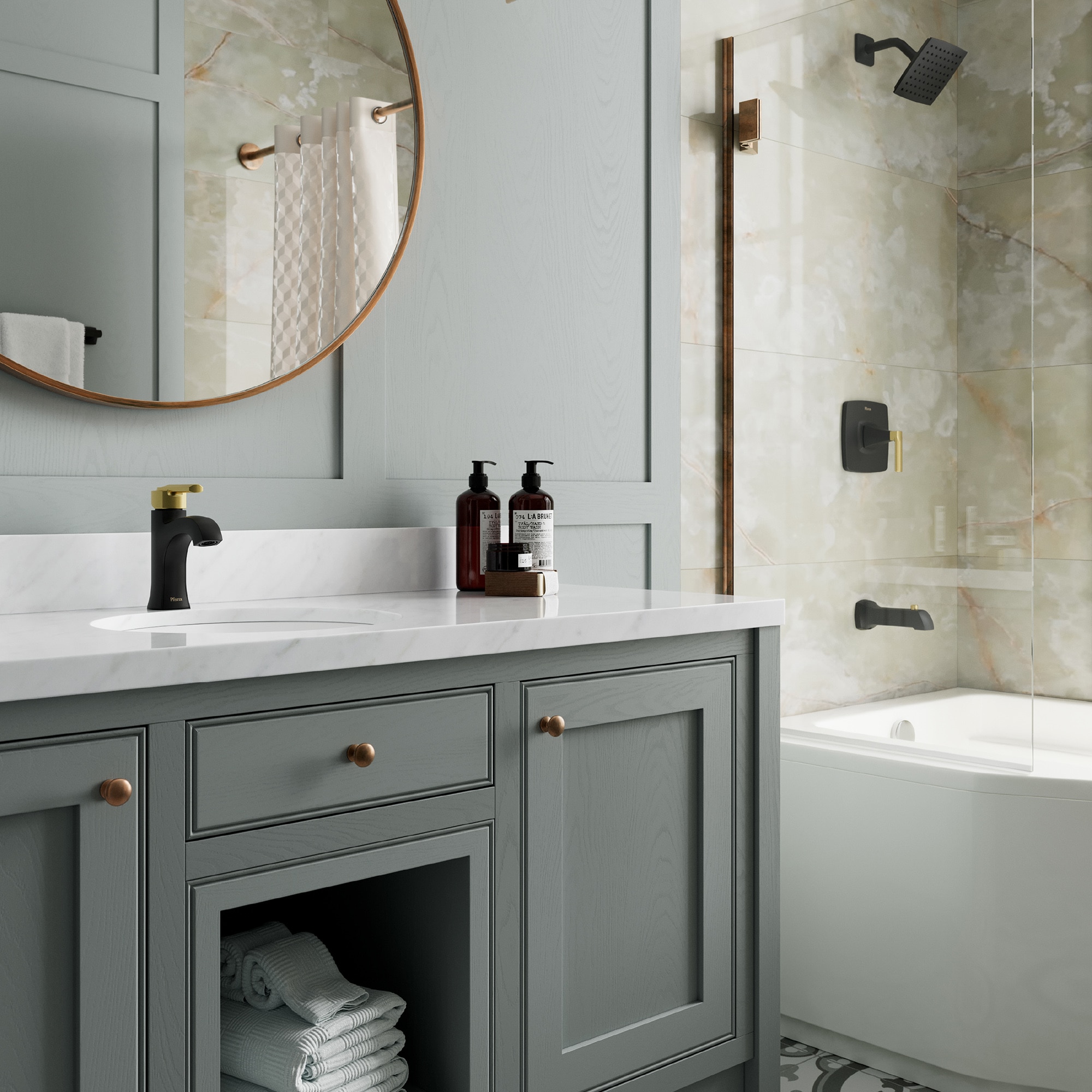 Pfister LF042VRIBBG Lavatory-Faucets - View #11