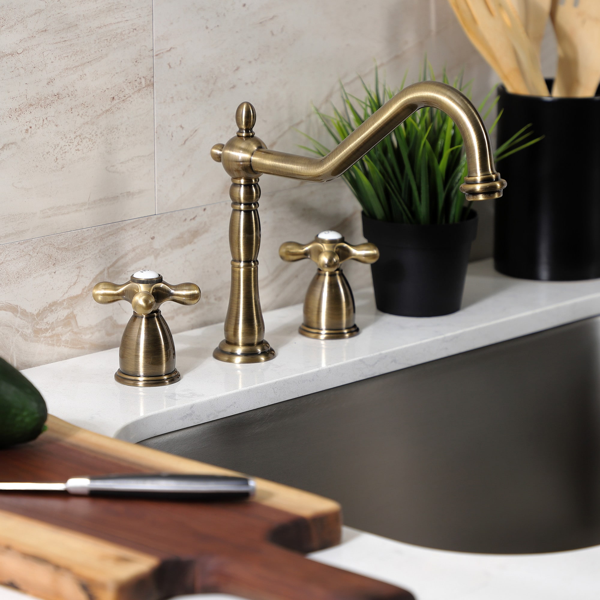 Kingston Brass EB1793AXLS Kitchen-Faucets - View #3