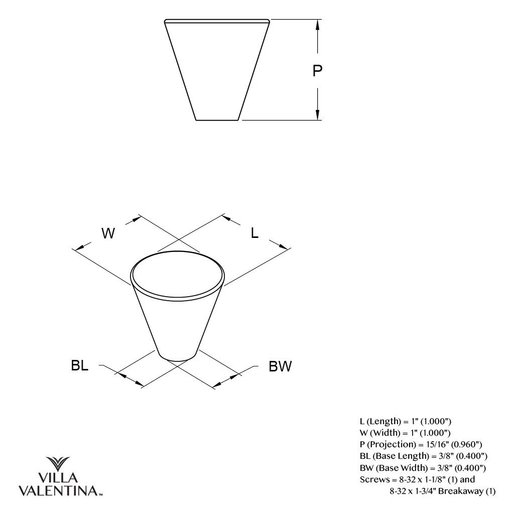 Villa Valentina VV16SN Cabinet-Knobs - View #6
