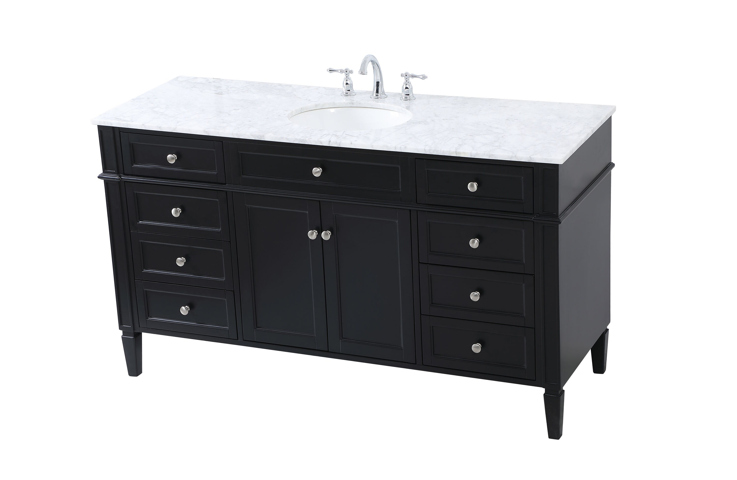 Elegant Decor HF37680BK Bath-Vanity-Combo - View #9