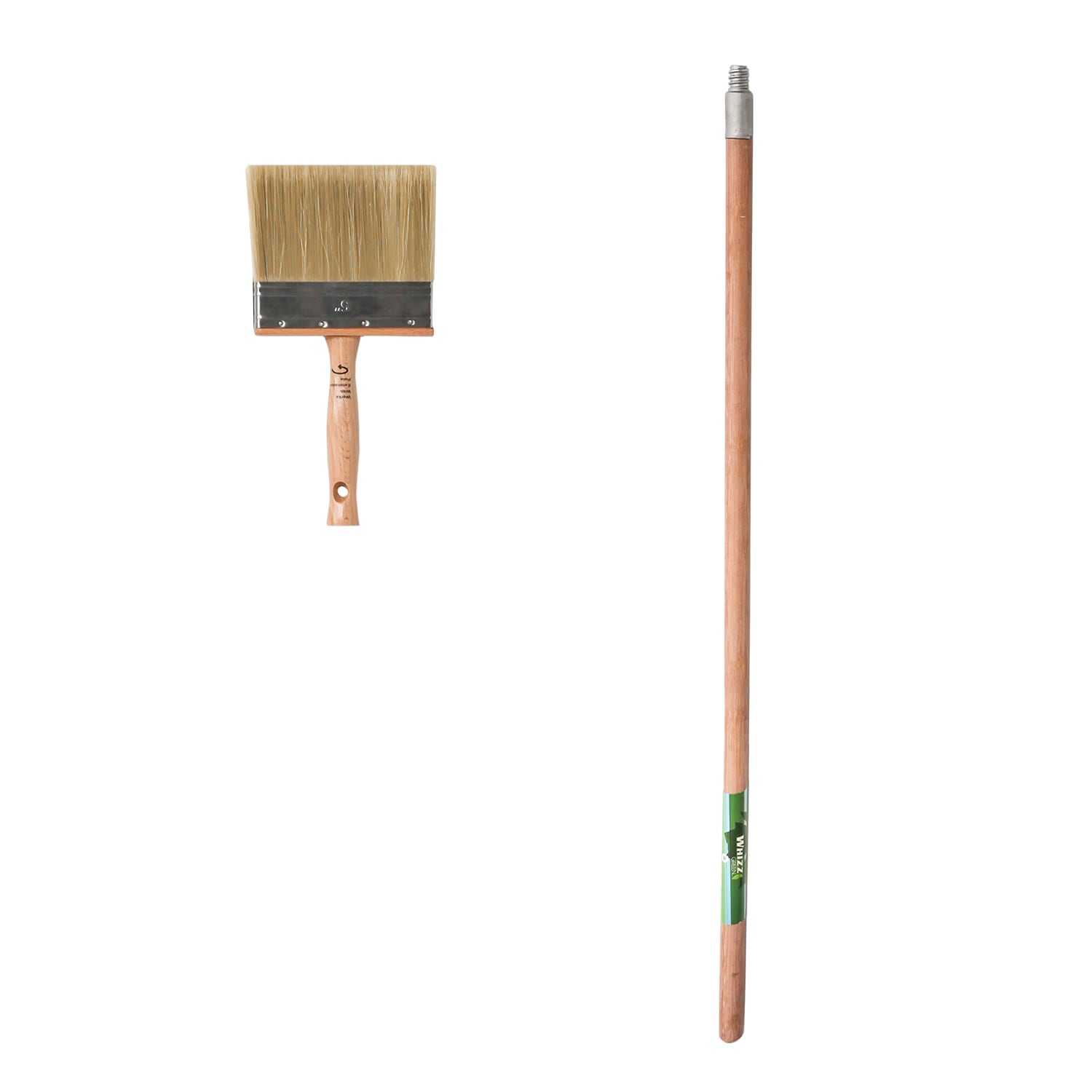 Project Source 4-in Natural Bristle Flat Paint Brush (Chip Brush)