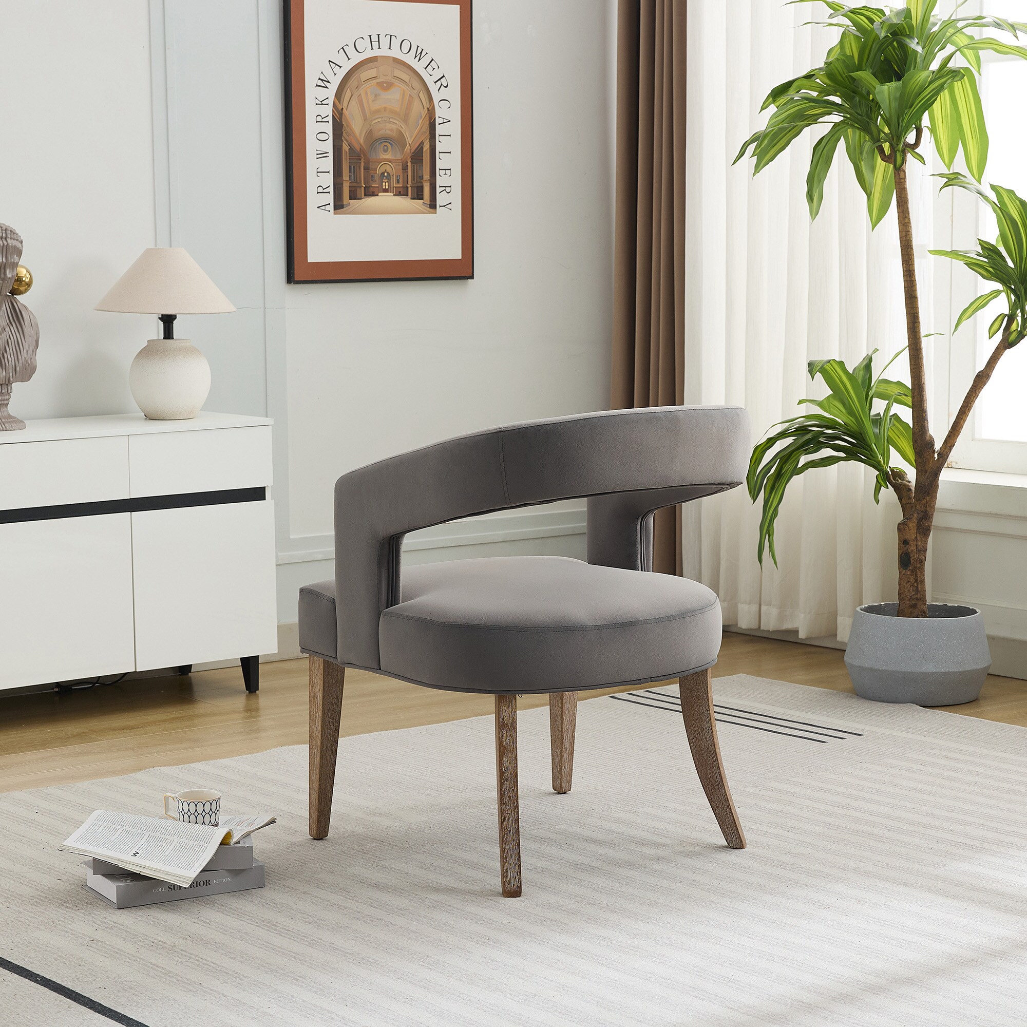 Aortzio HM-S2046-GRAY chairs - View #5