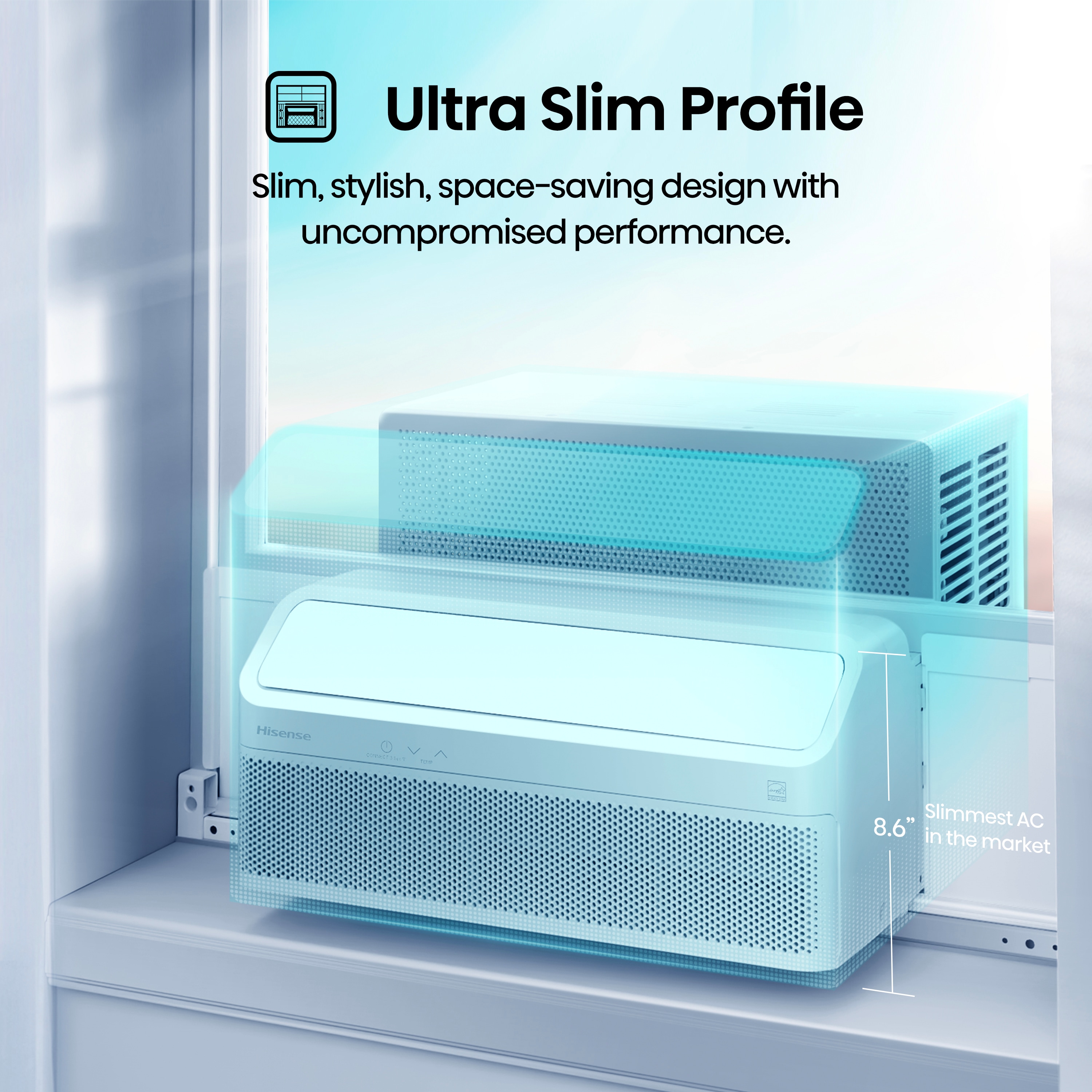 Hisense AWUS1225TW Window-Air-Conditioners - View #8